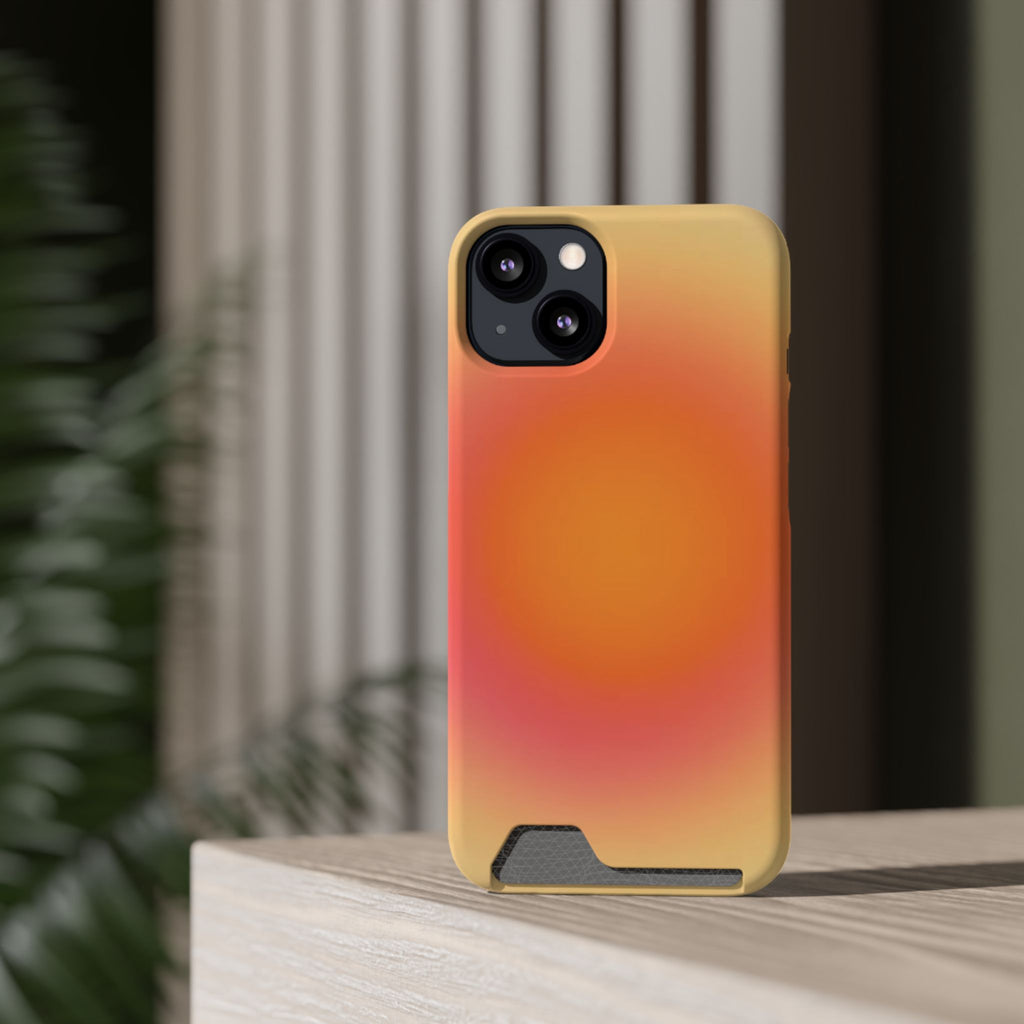 Sunset Gradient Phone Case with Card Slot