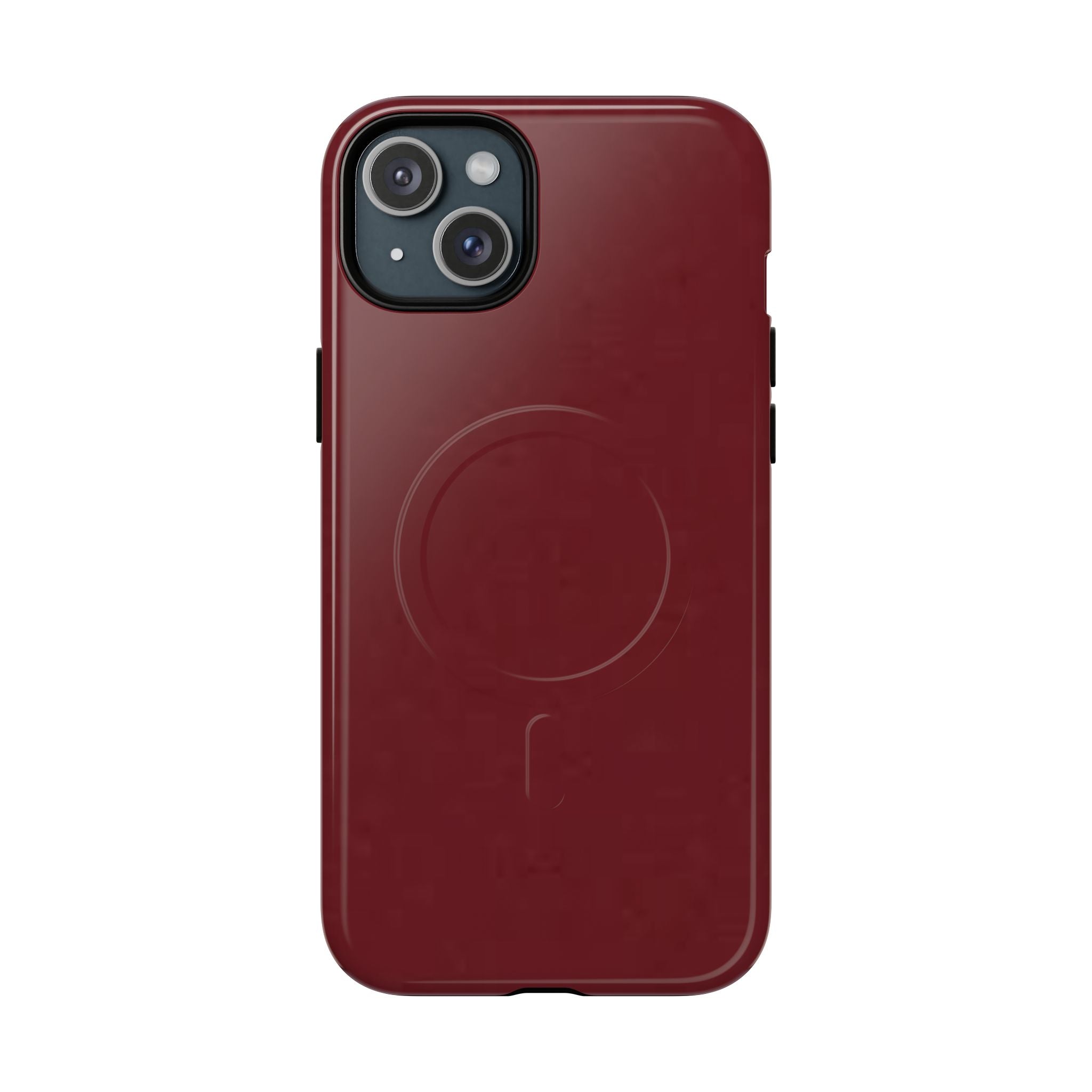 Dark Cherry MagSafe Protective Phone Case