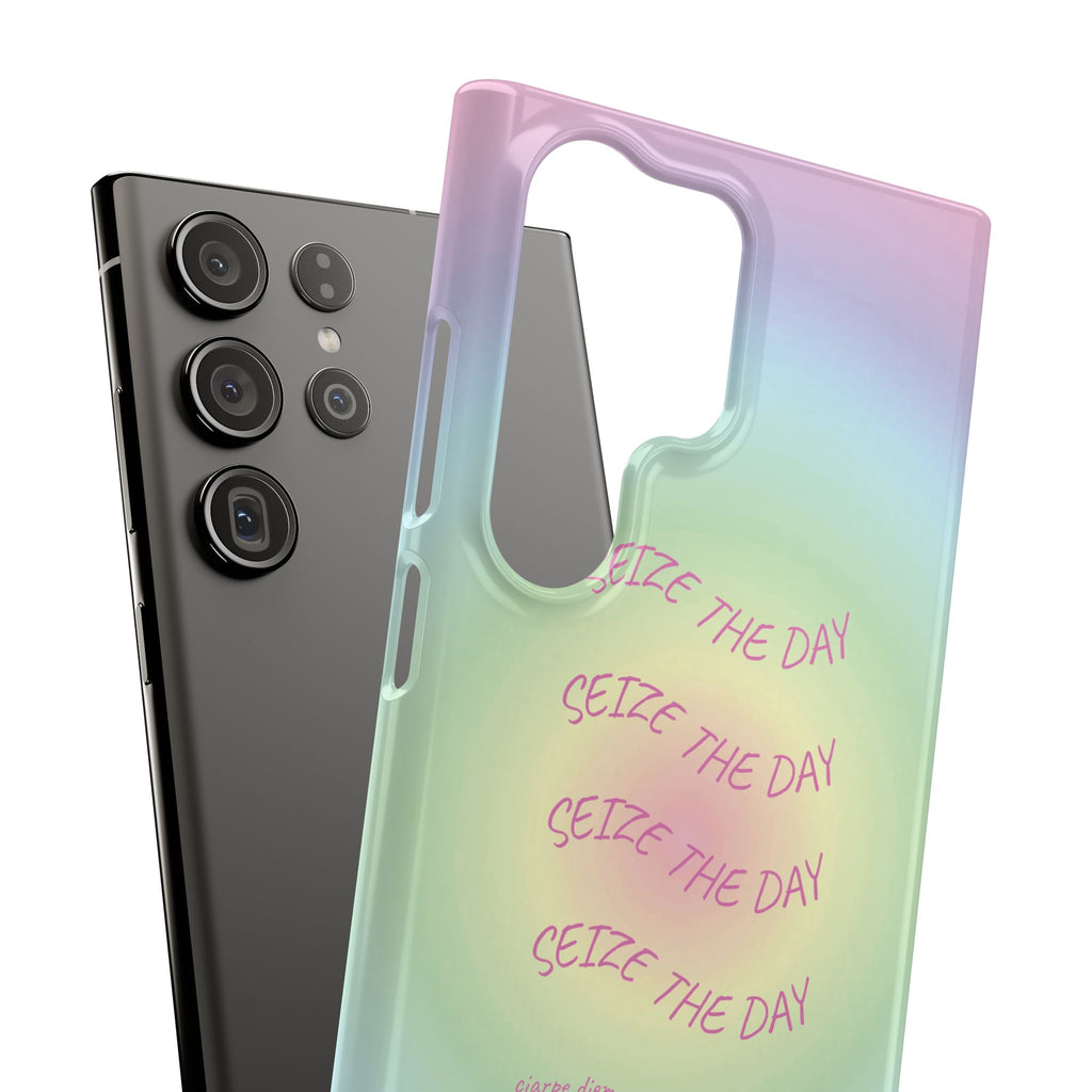 Carpe Diem Bermuda Halo Gradient Snap Phone Case