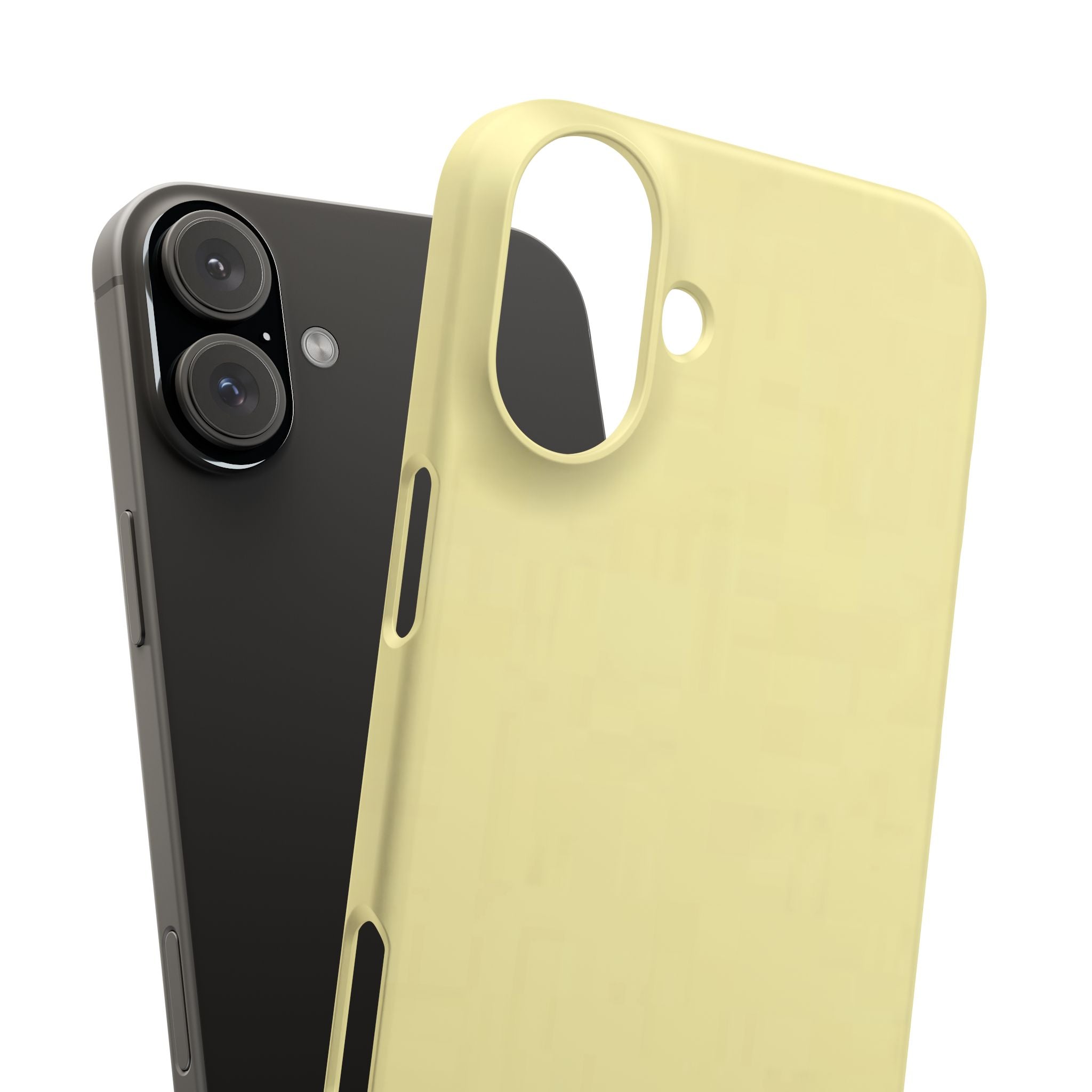 Pale Yellow Snap Phone Case