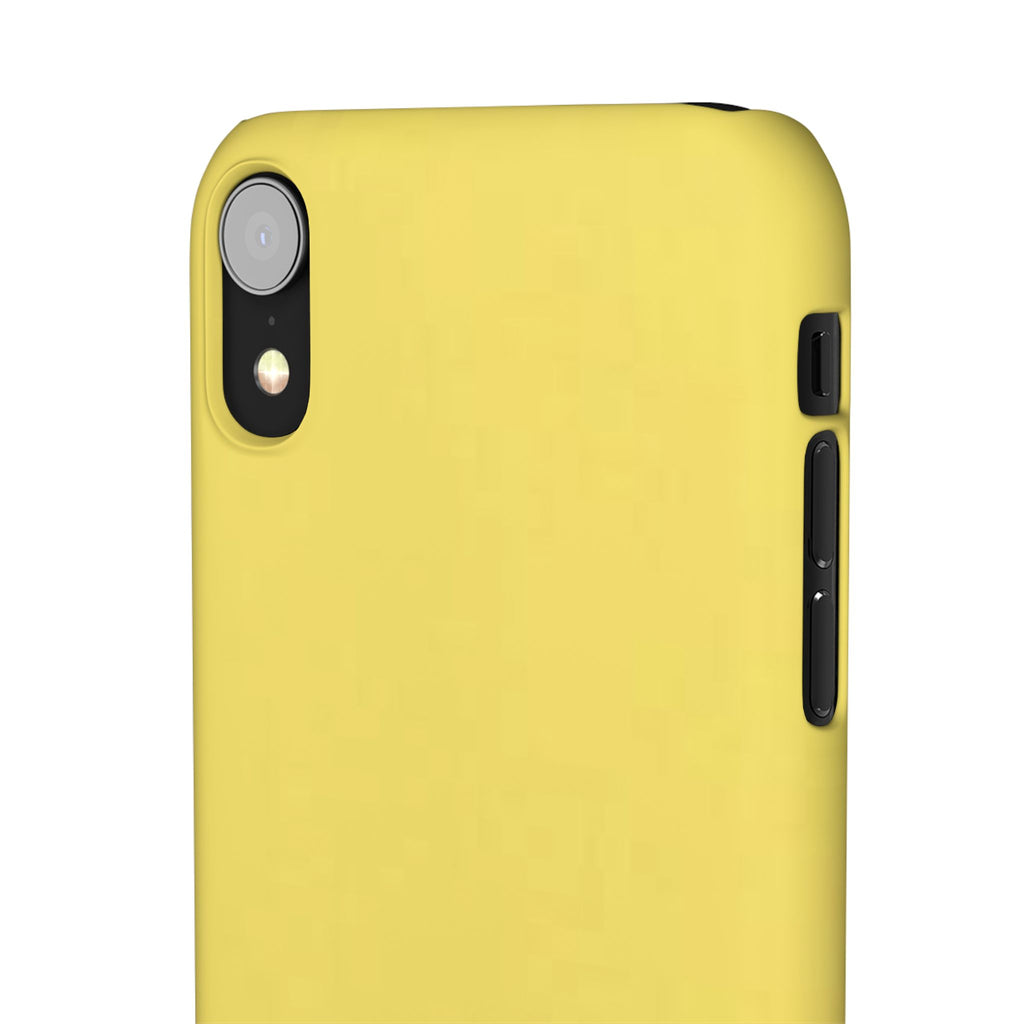 Yellow Snap Phone Case