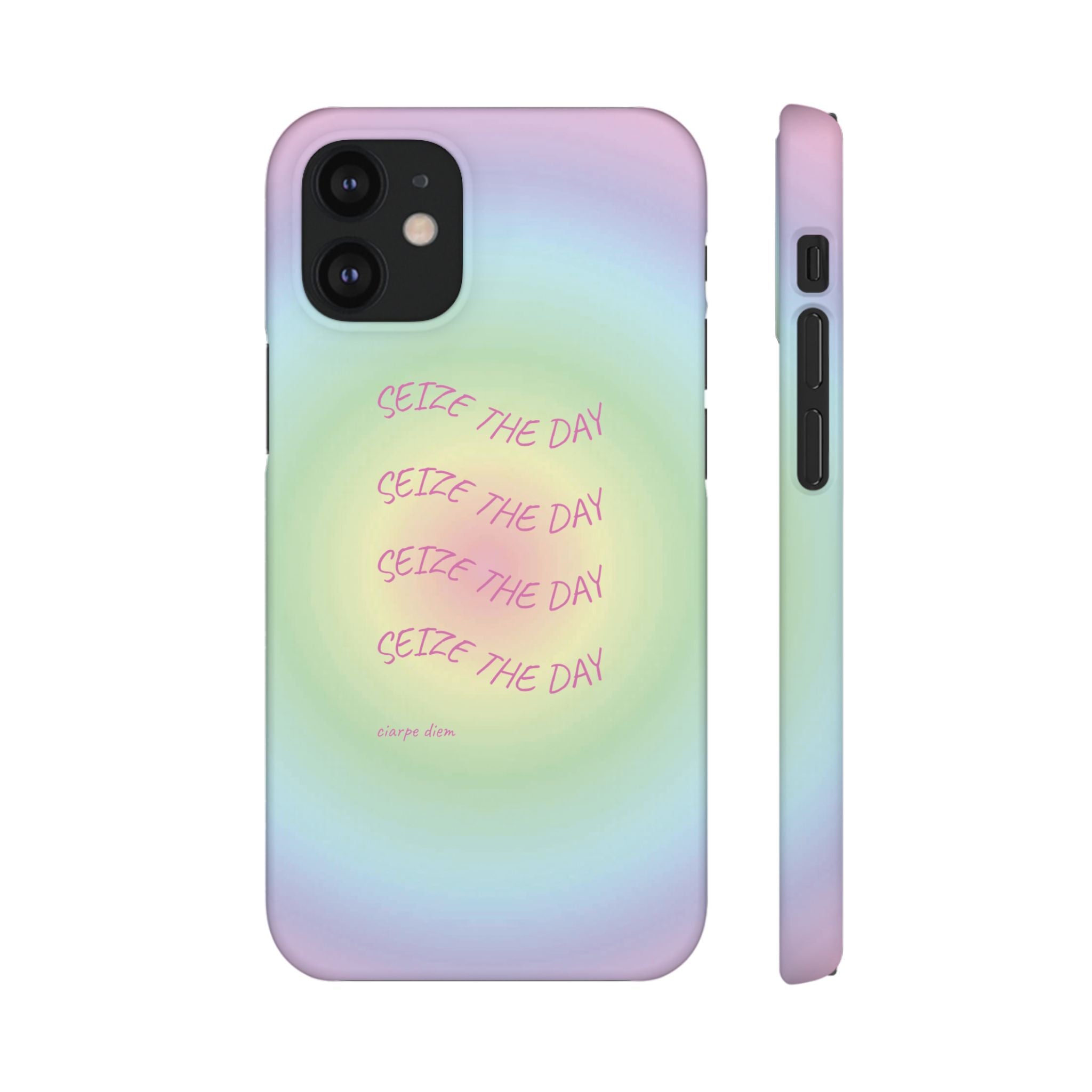 Carpe Diem Bermuda Halo Gradient Snap Phone Case