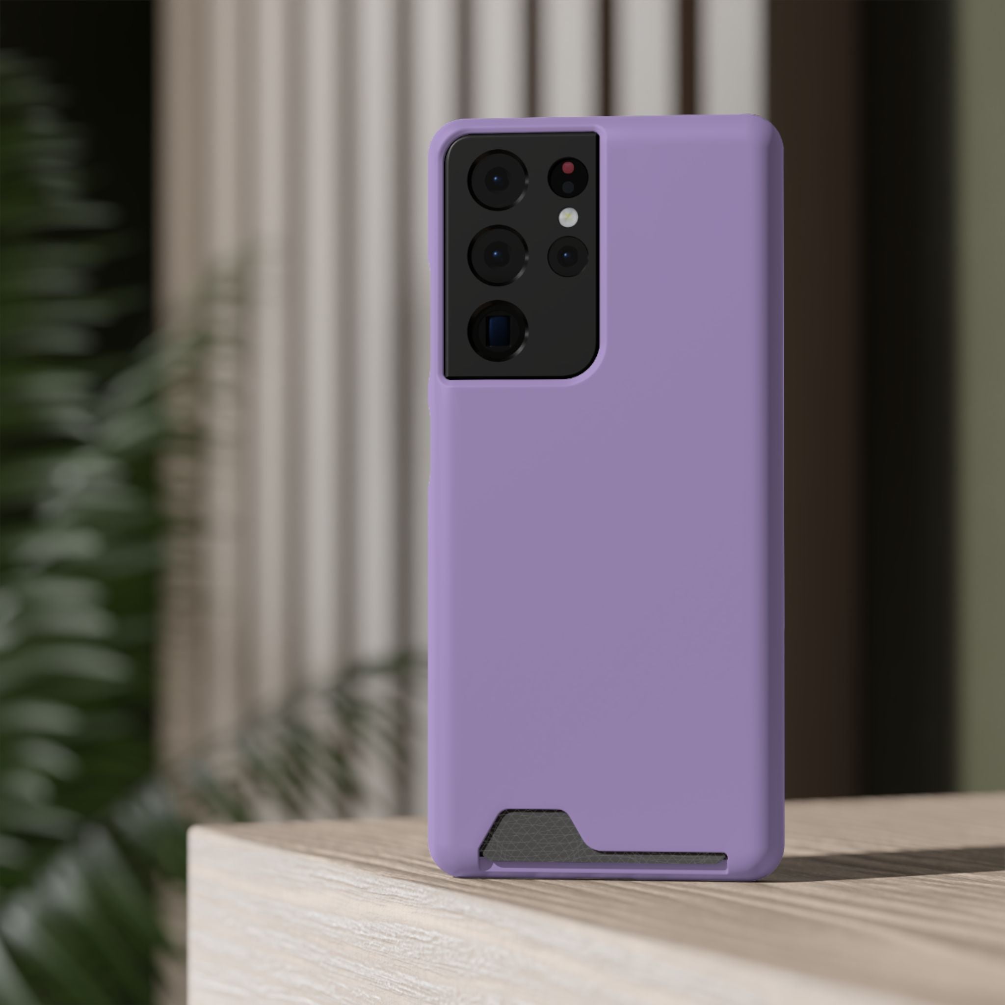 Lilac Card Holder Phone Case