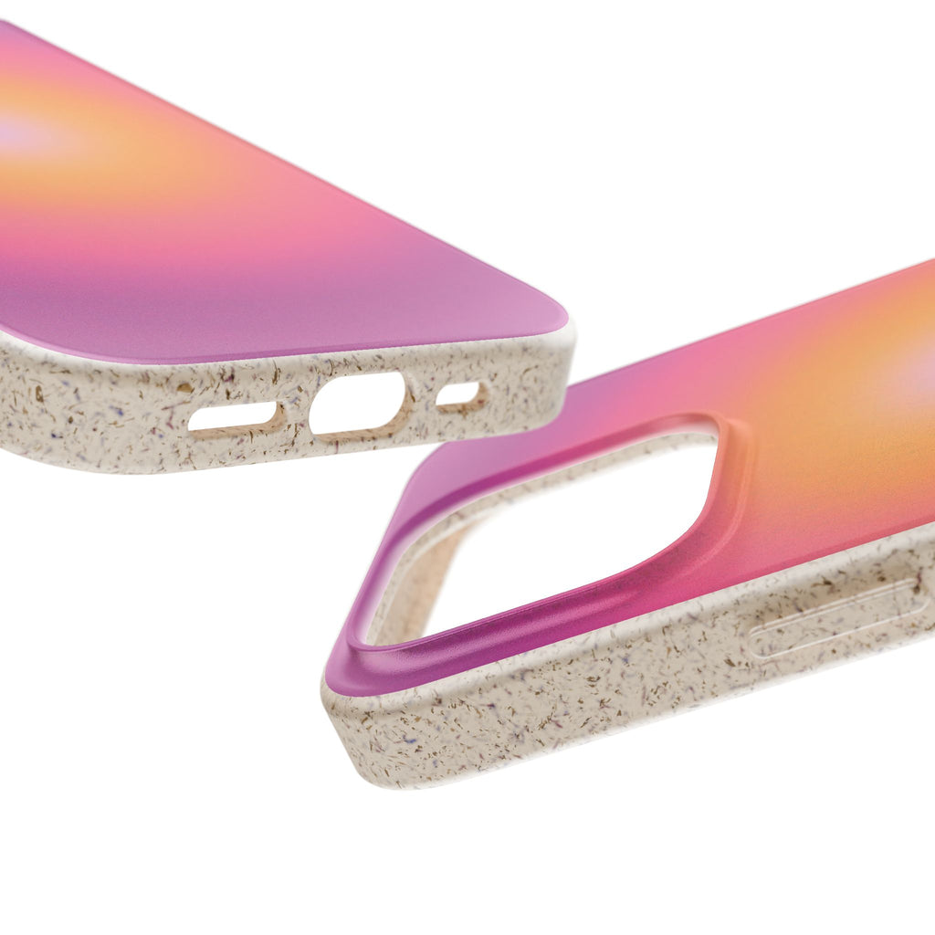Sunset Glow Biodegradable Phone Case -  Eco-Friendly Cover