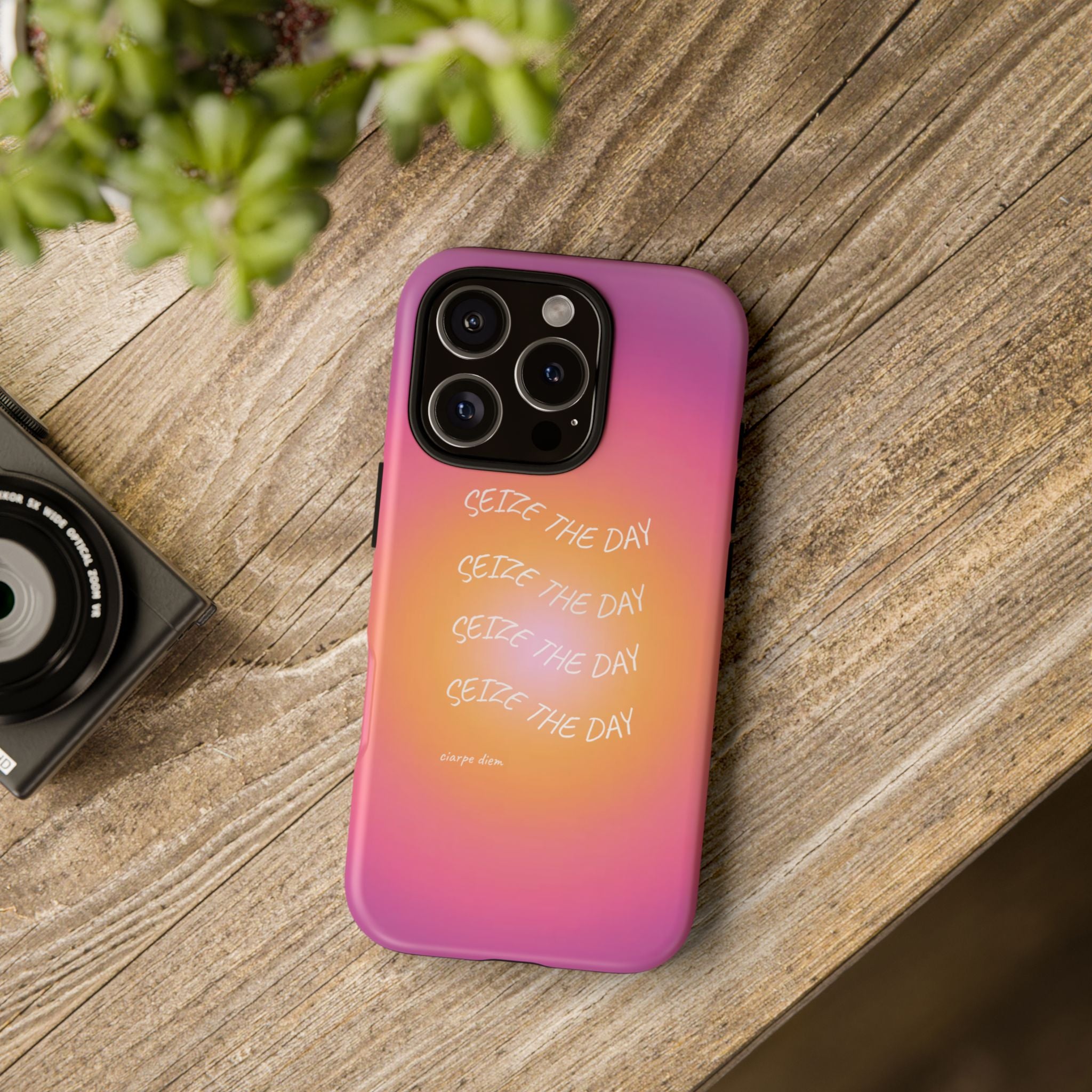 Sunbeam "Seize The Day" Gradient Protective Case