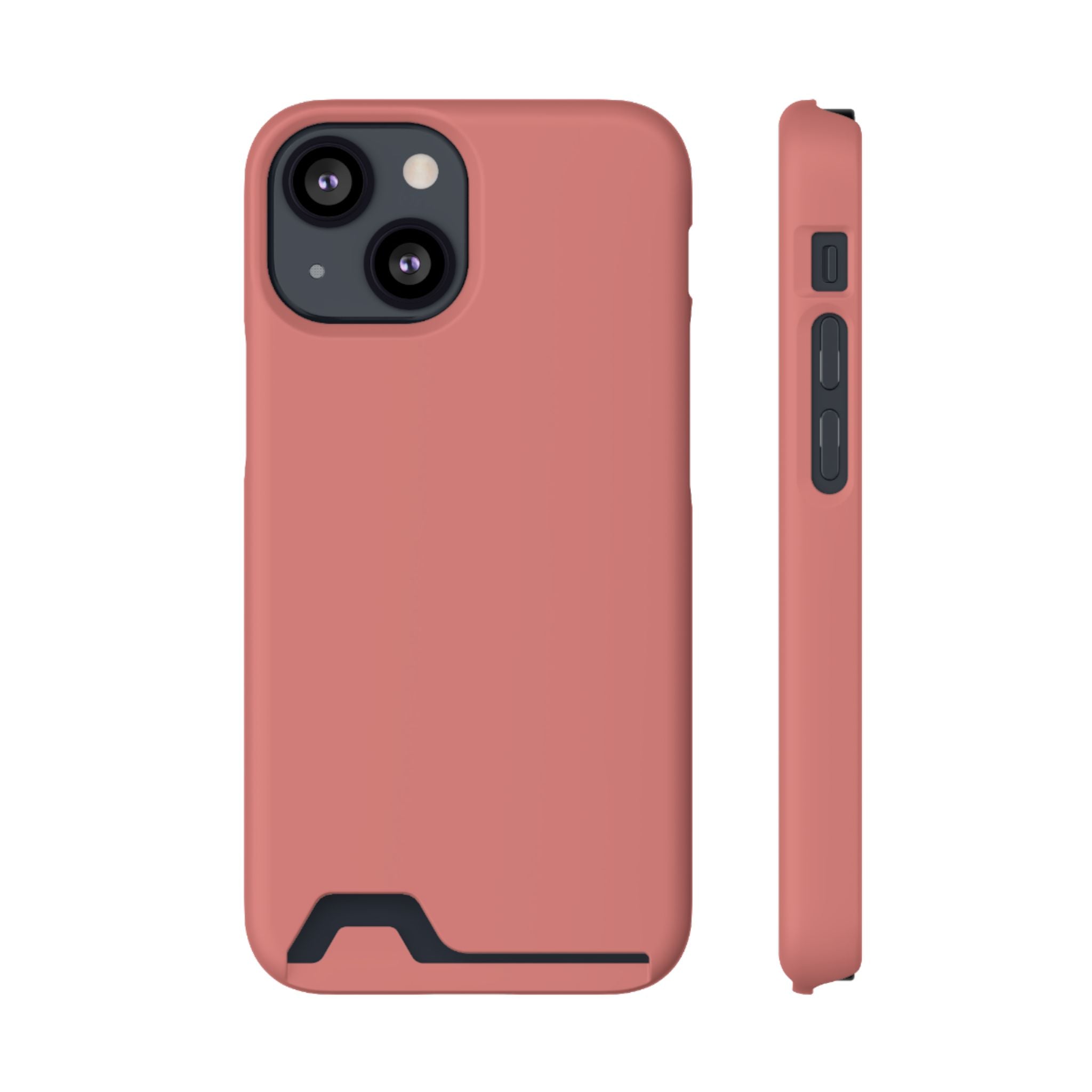 Frosty Pink Card Holder Phone Case
