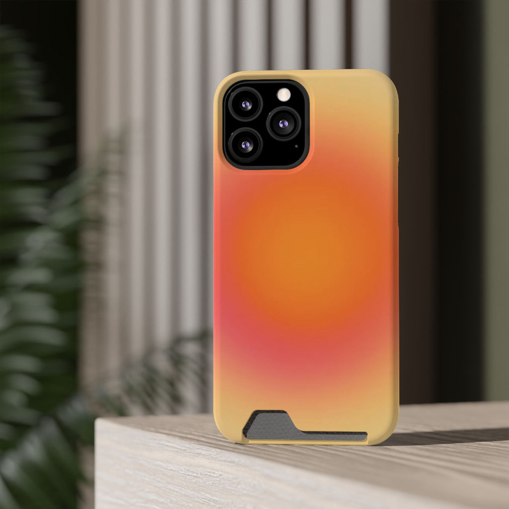 Sunset Gradient Phone Case with Card Slot
