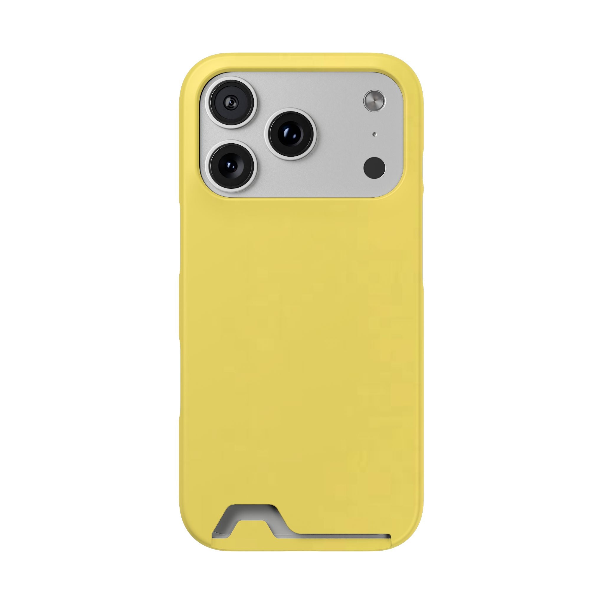 Yellow Card-Holder Phone Case