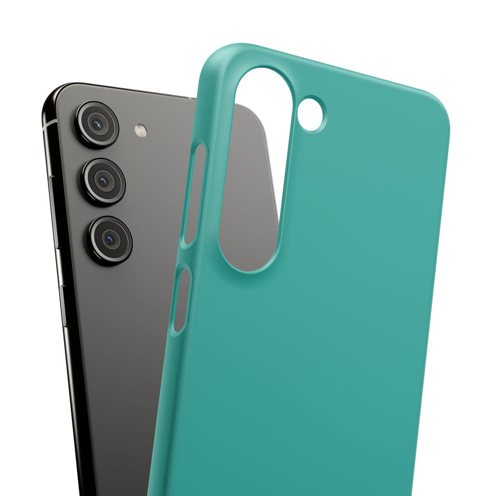 Teal Snap Phone Case