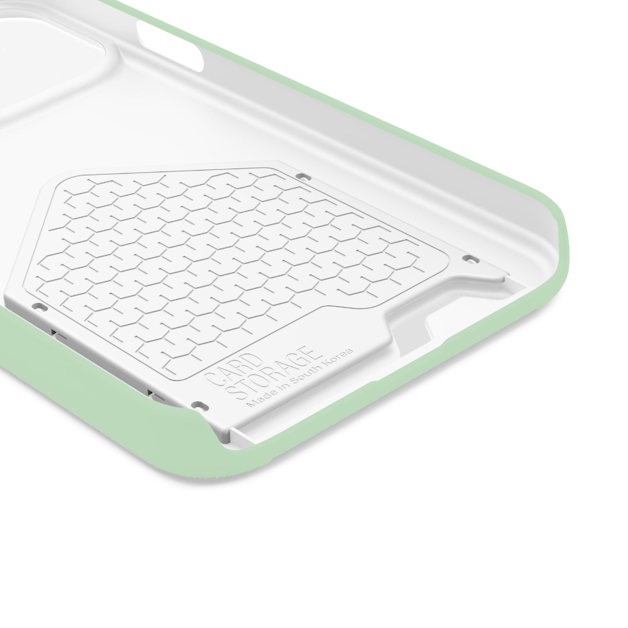 Mint Card-Holder Phone Case