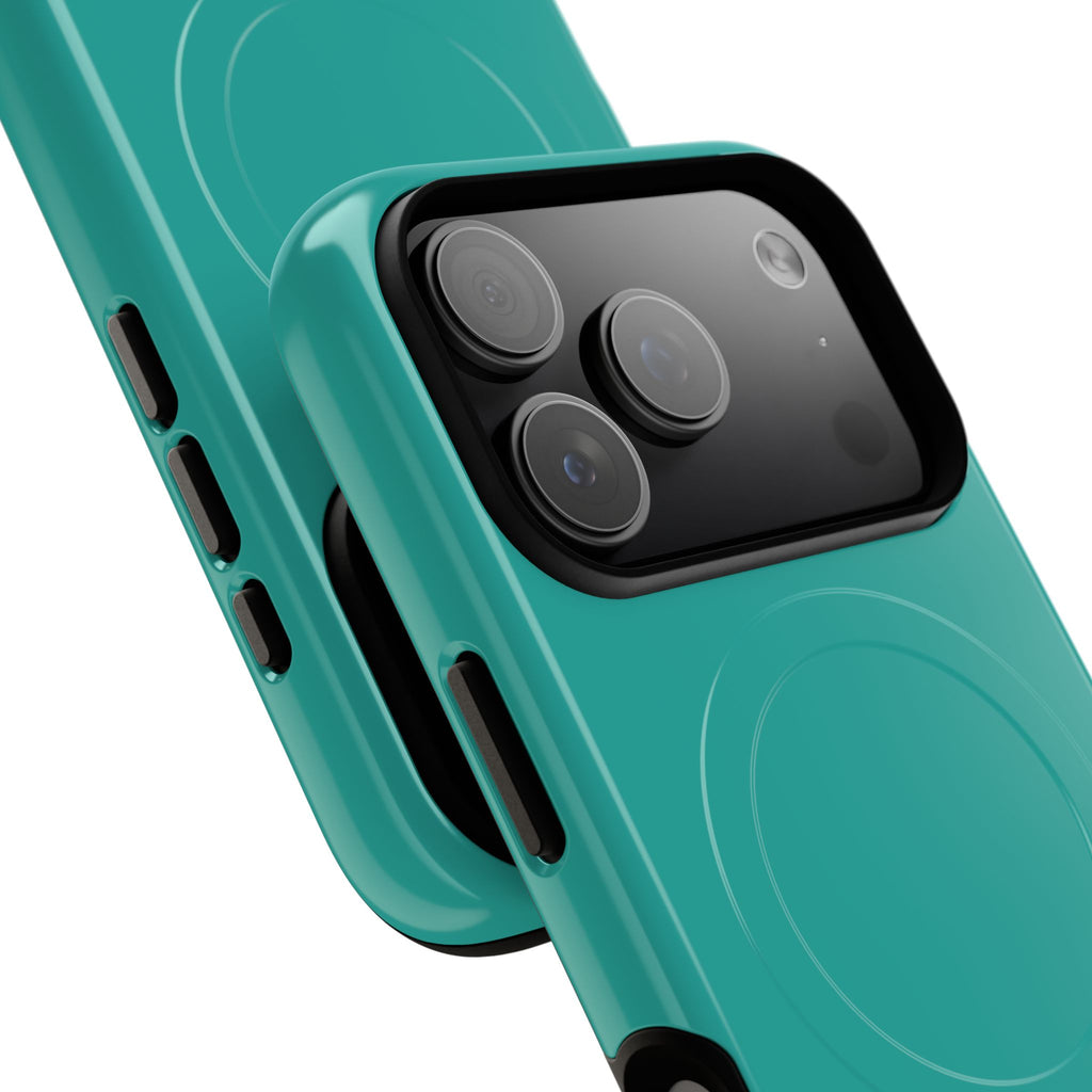 Teal MagSafe Protective Phone Case