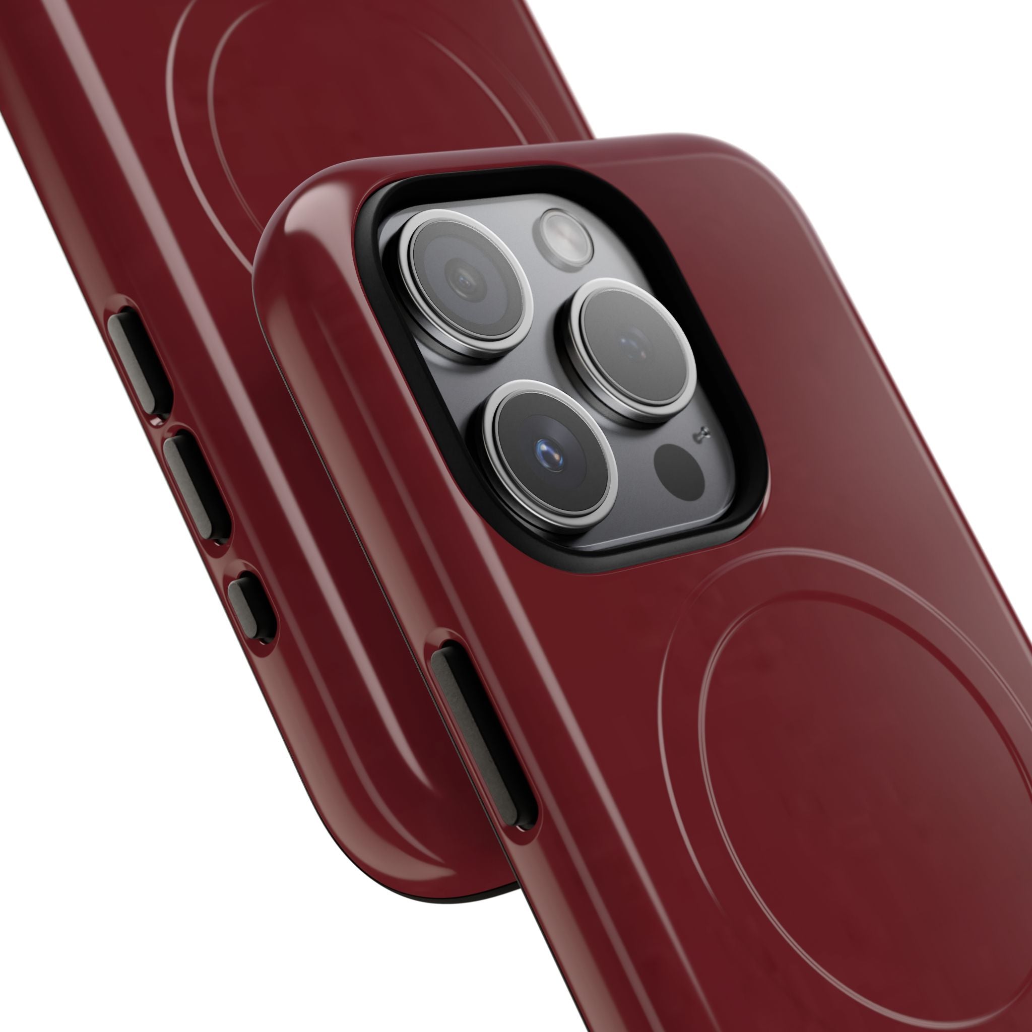 Dark Cherry MagSafe Protective Phone Case
