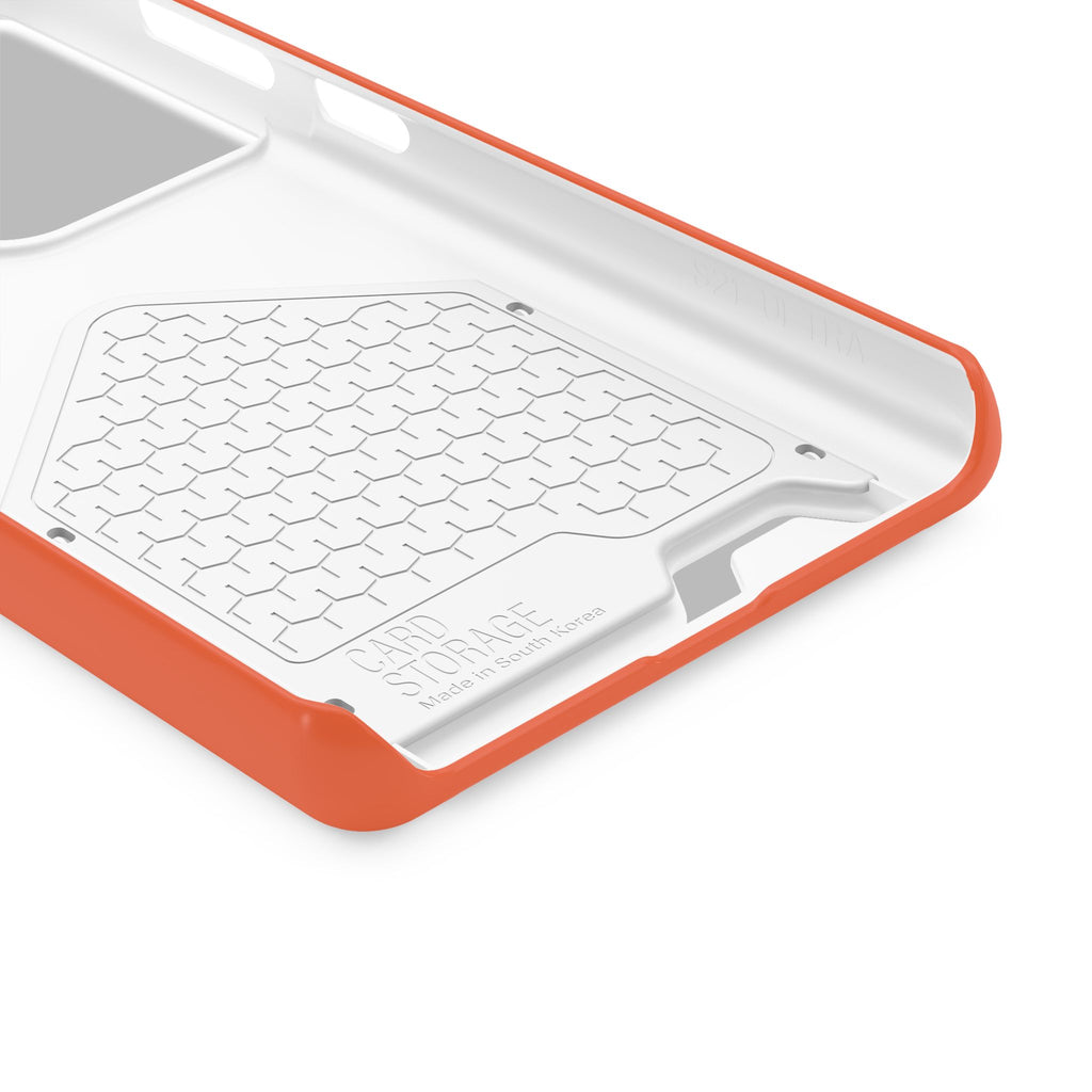 Orange Card-Holder Phone Case
