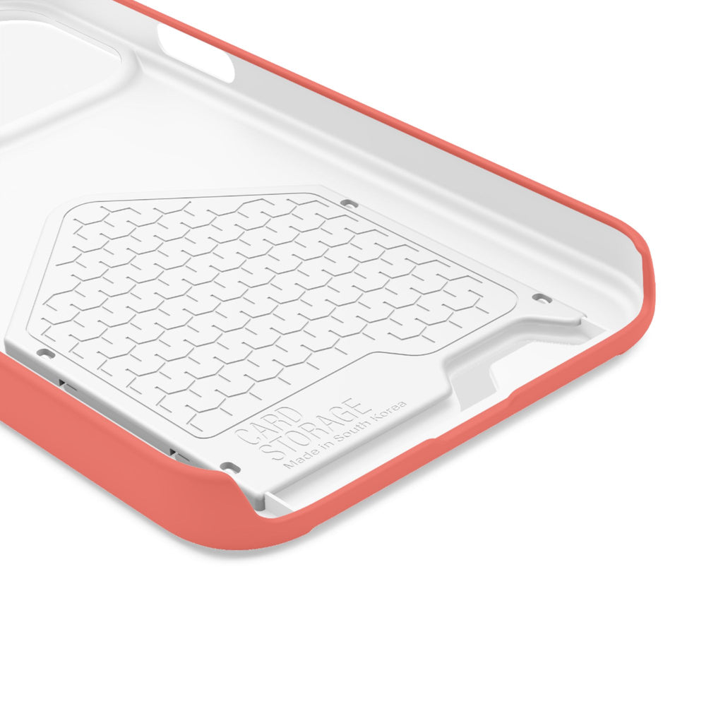Coral Cardholder Phone Case
