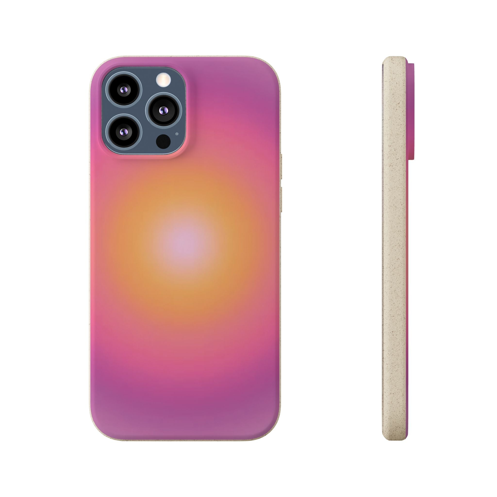 Sunset Glow Biodegradable Phone Case -  Eco-Friendly Cover