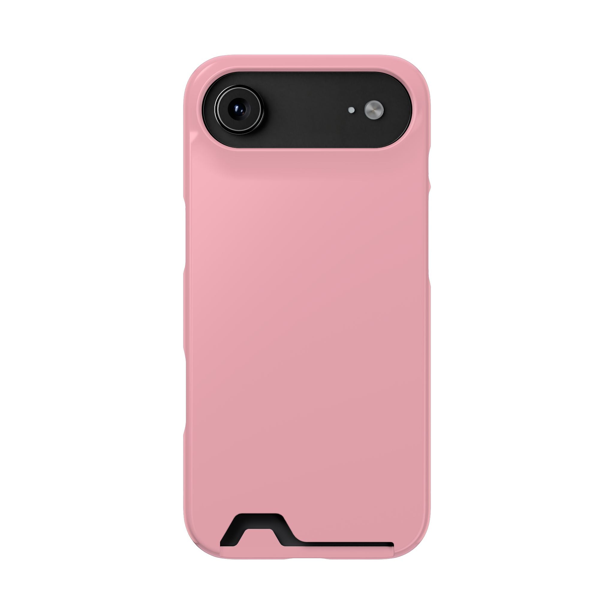 Pink Phone Case with Built-In Card Holder