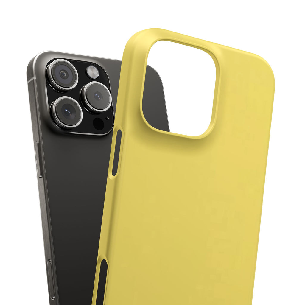 Yellow Snap Phone Case
