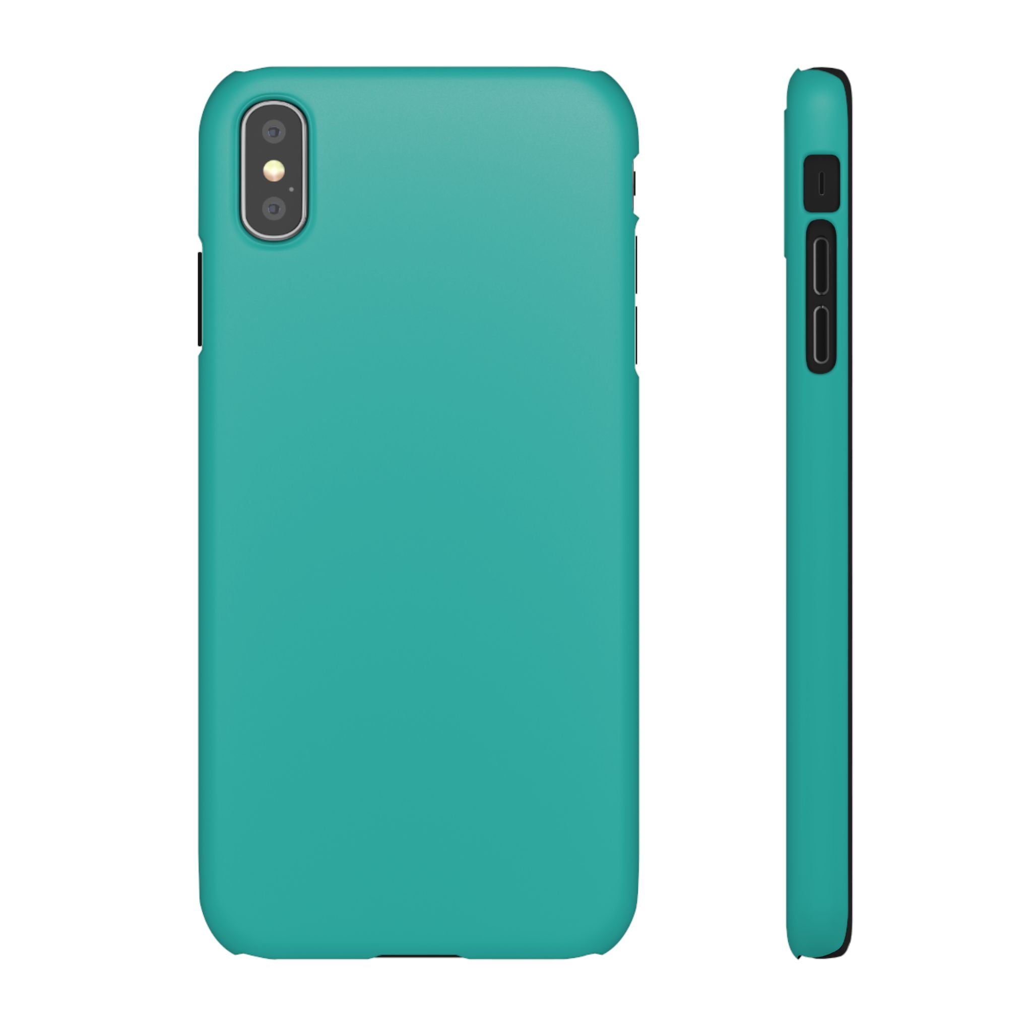 Teal Snap Phone Case