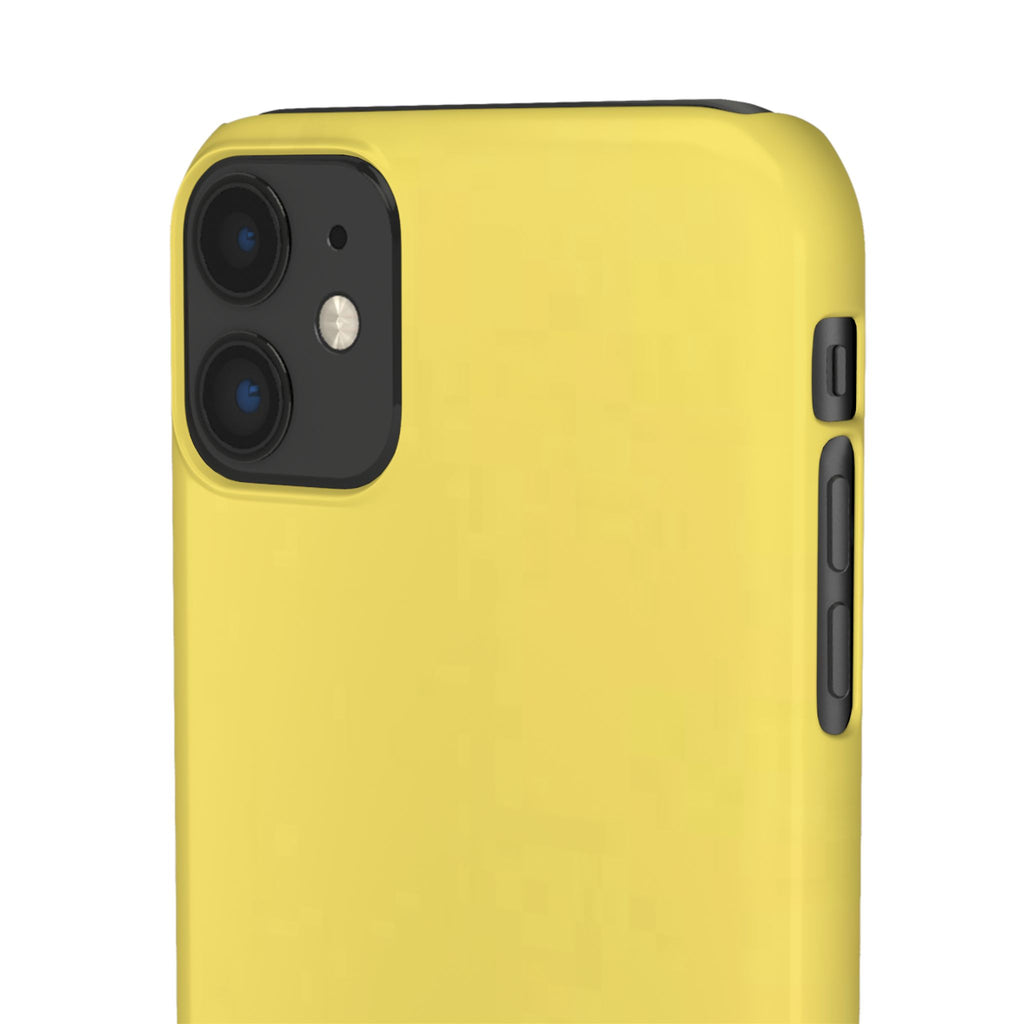 Yellow Snap Phone Case