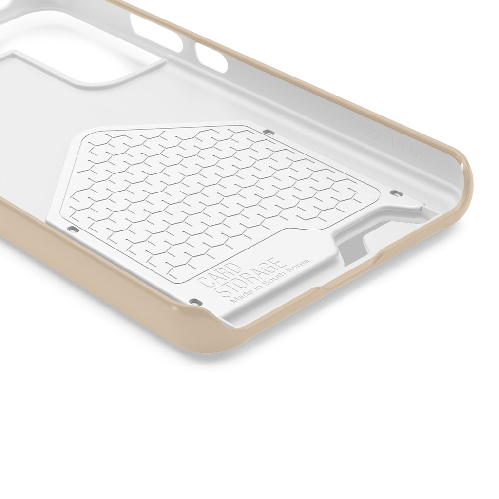 Beige Card-Holder Phone Case