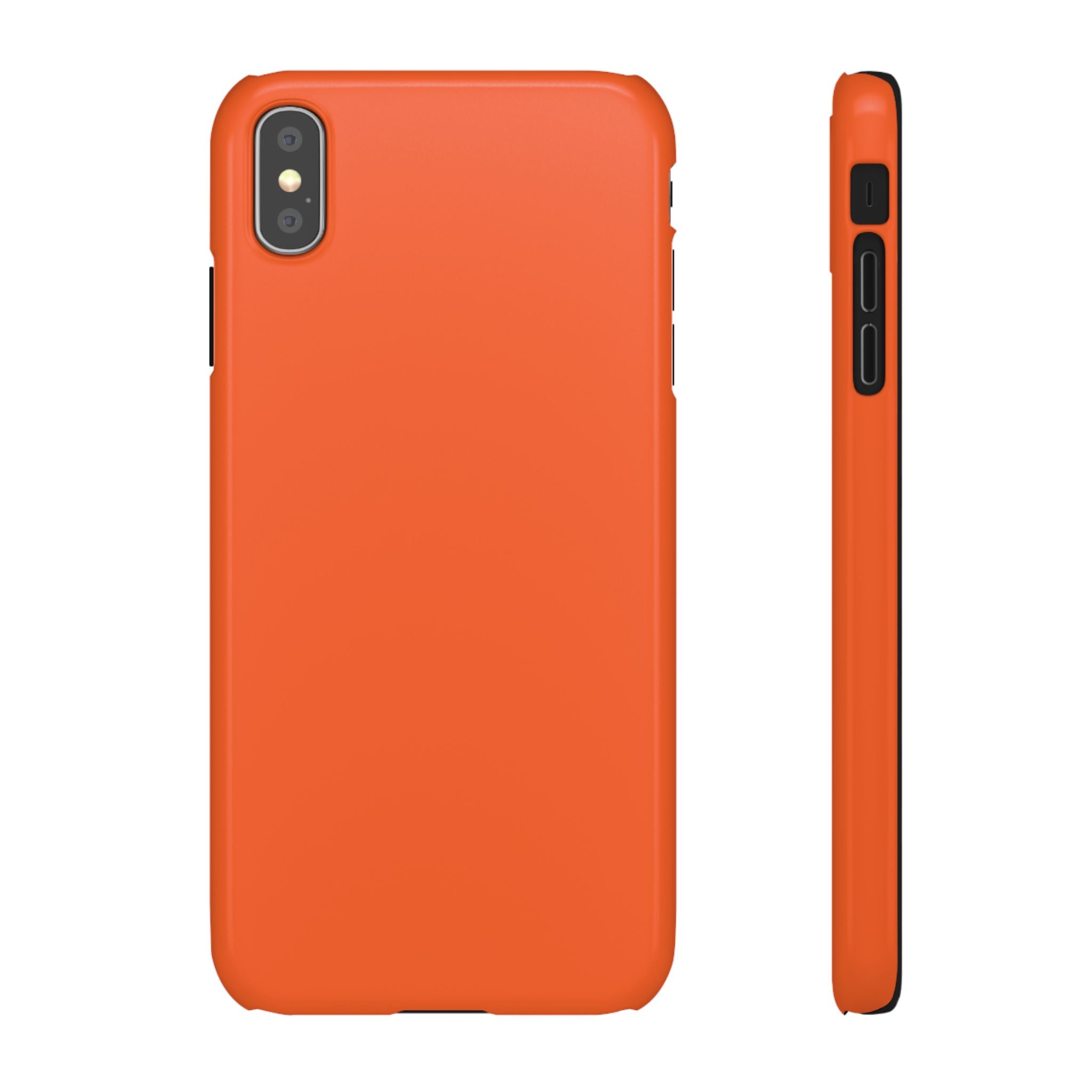 Orange Snap Phone Case