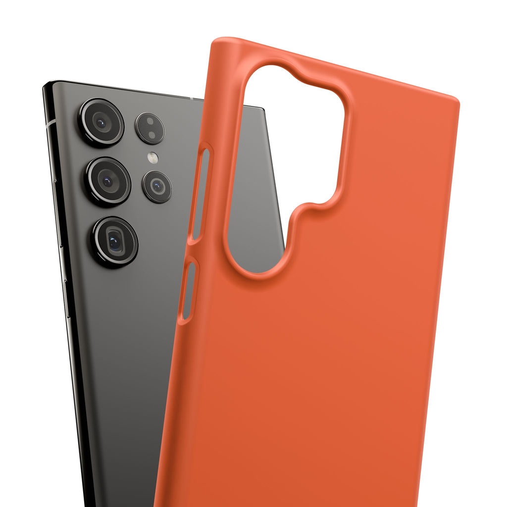 Orange Snap Phone Case