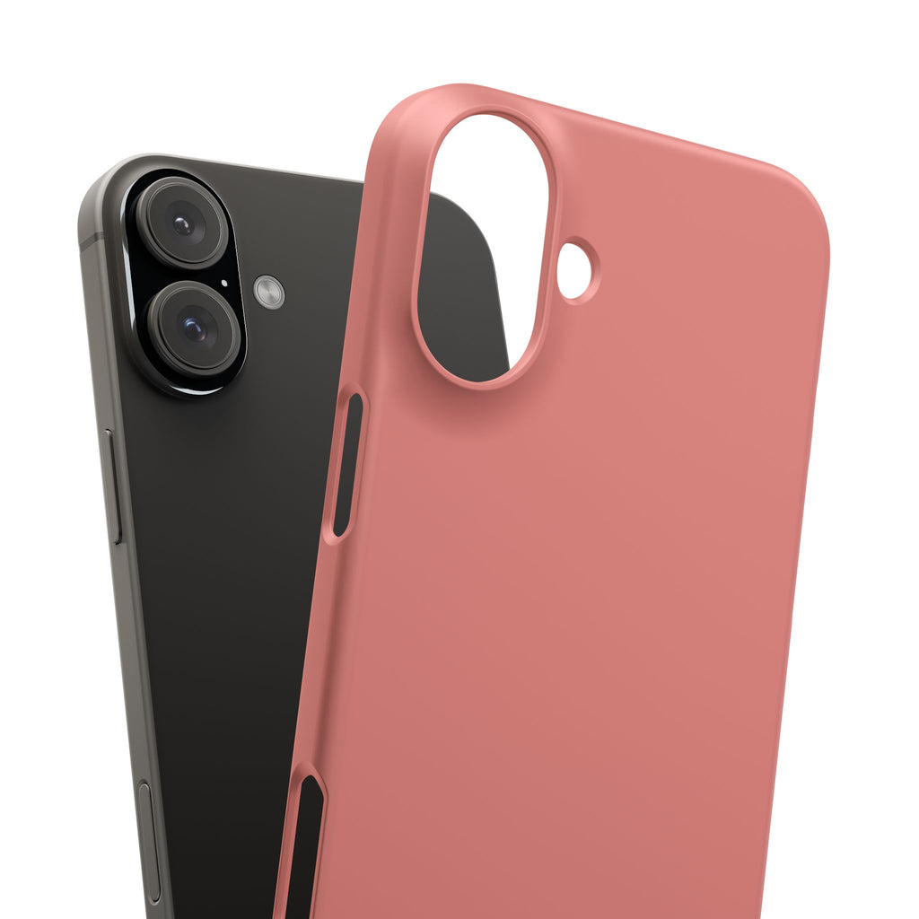 Frosty Pink Snap Phone Case