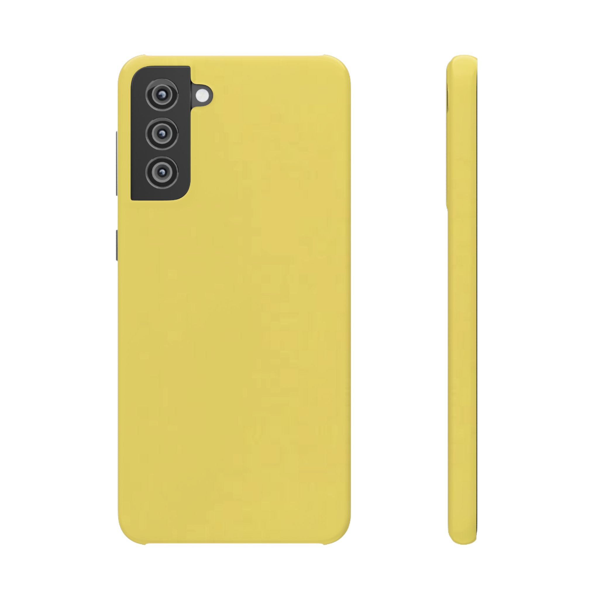 Yellow Snap Phone Case