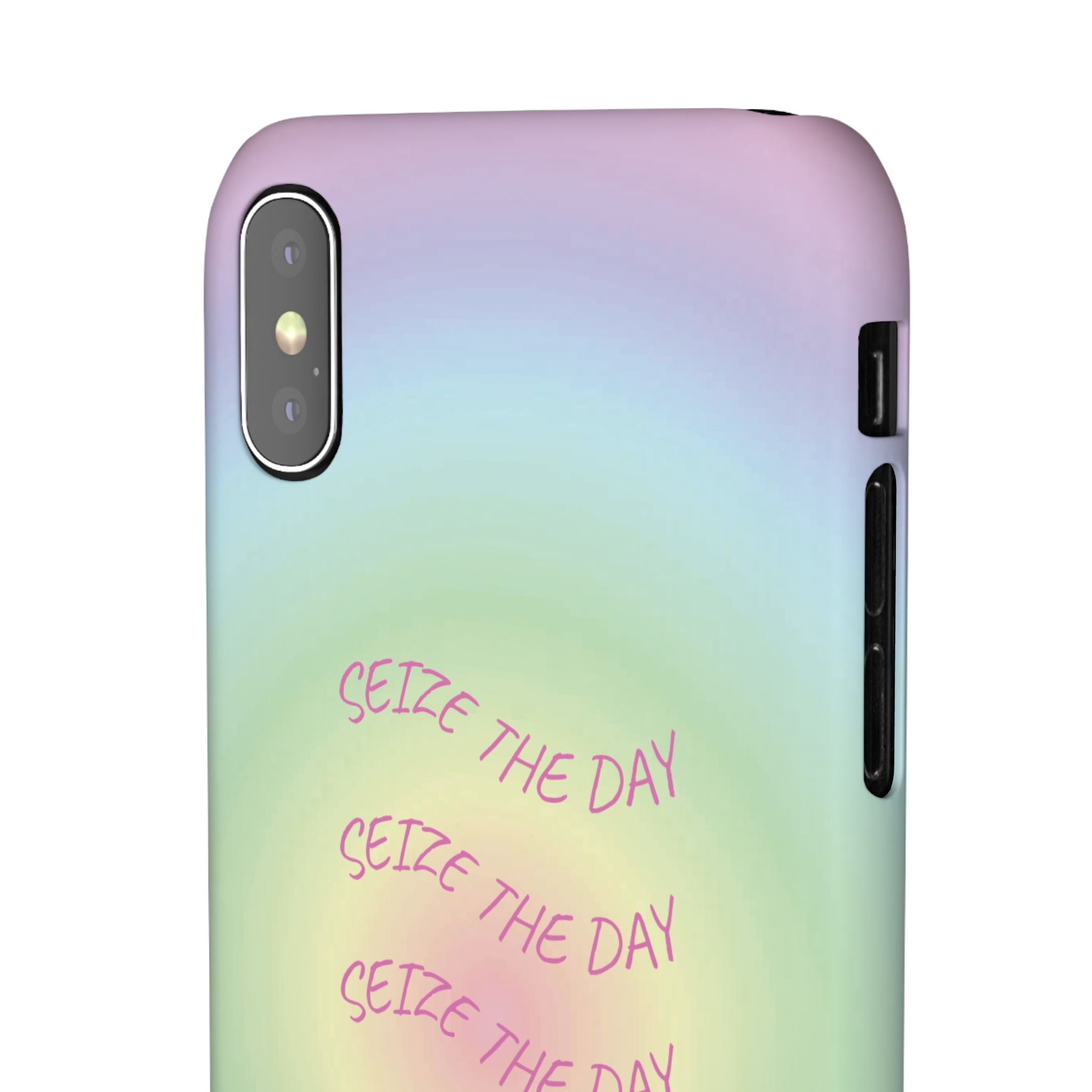 Carpe Diem Bermuda Halo Gradient Snap Phone Case
