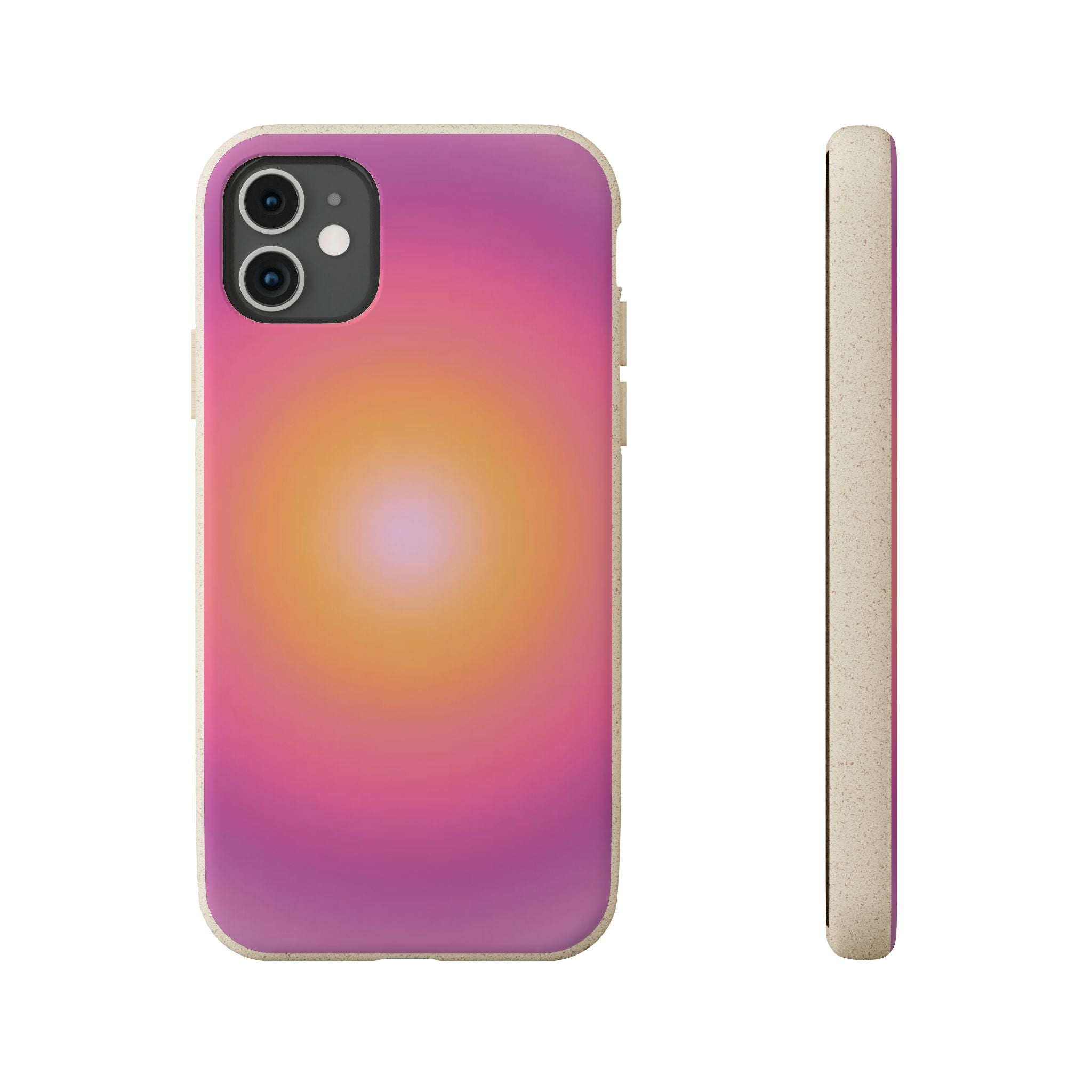 Sunset Glow Biodegradable Phone Case -  Eco-Friendly Cover