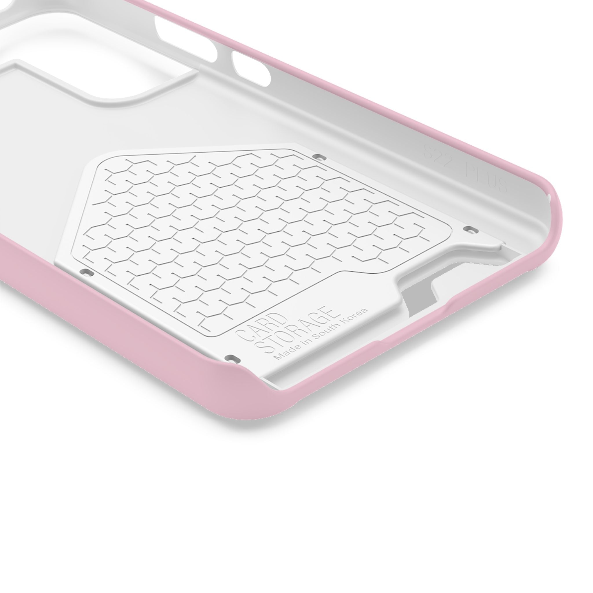 Pale Pink Card-Holder Phone Case