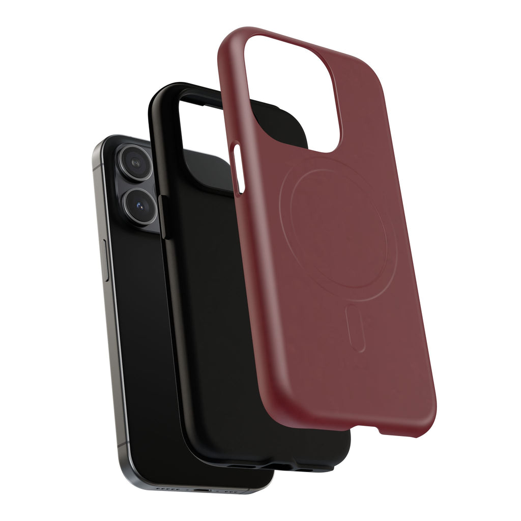 Dark Cherry MagSafe Protective Phone Case