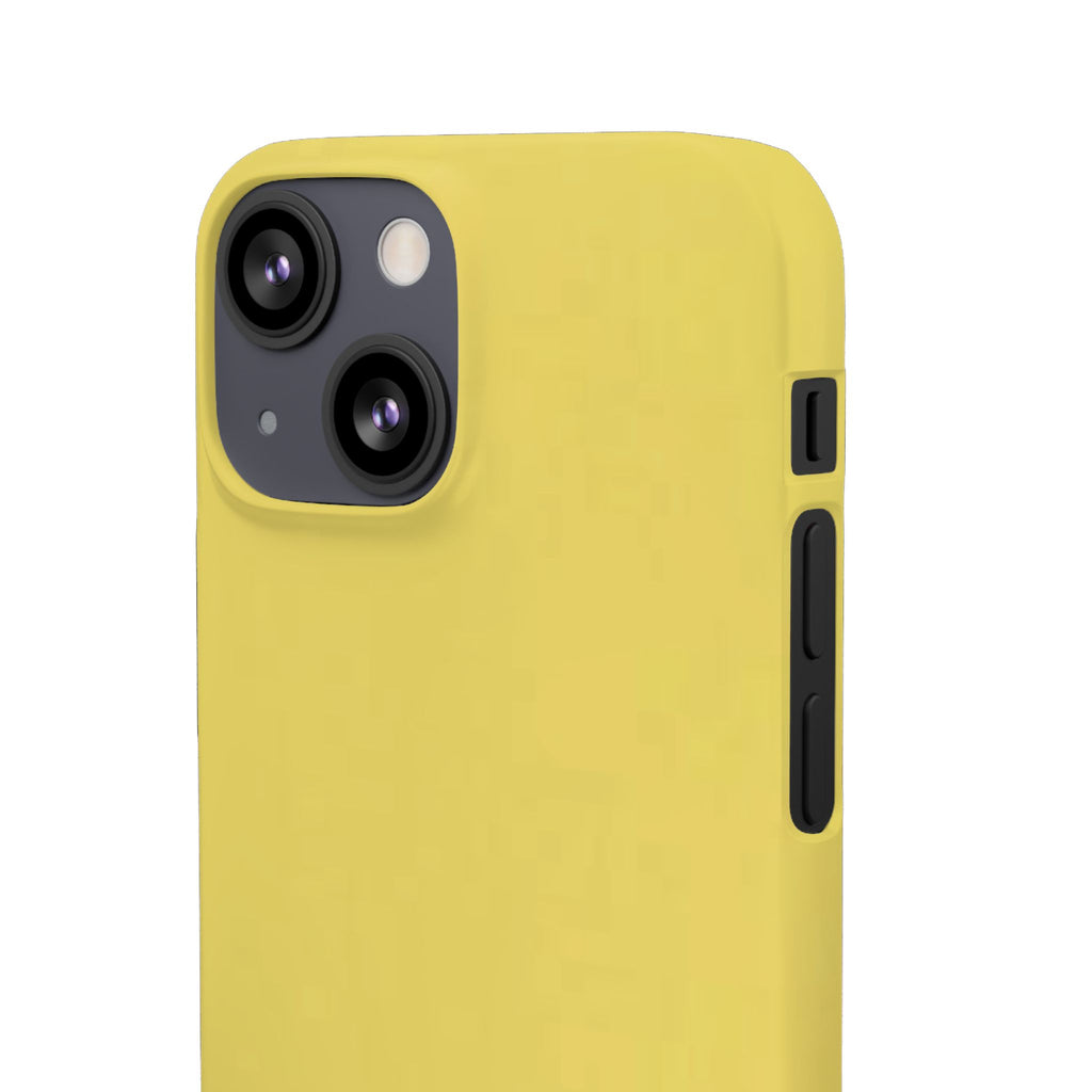 Yellow Snap Phone Case