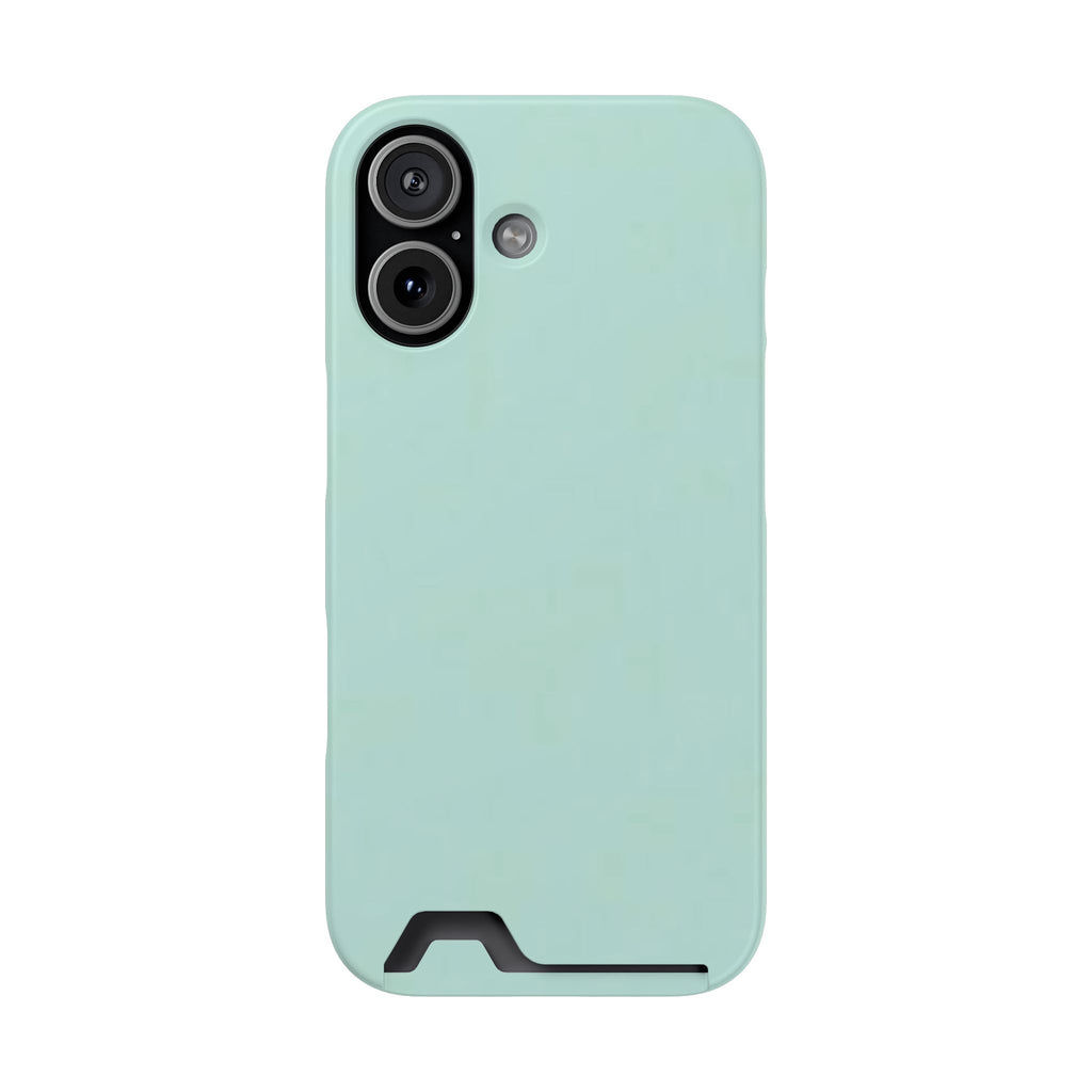 Light Mint Card Holder Phone Case