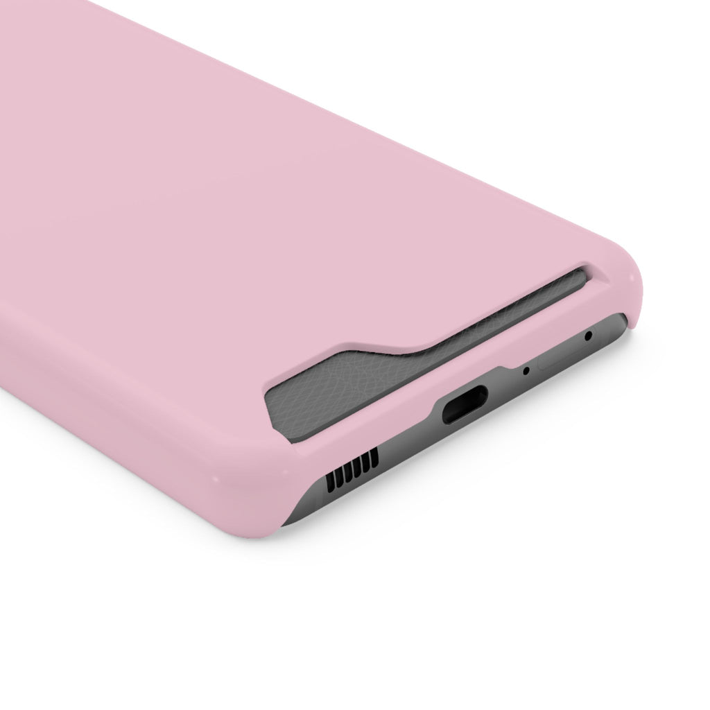 Pale Pink Card-Holder Phone Case