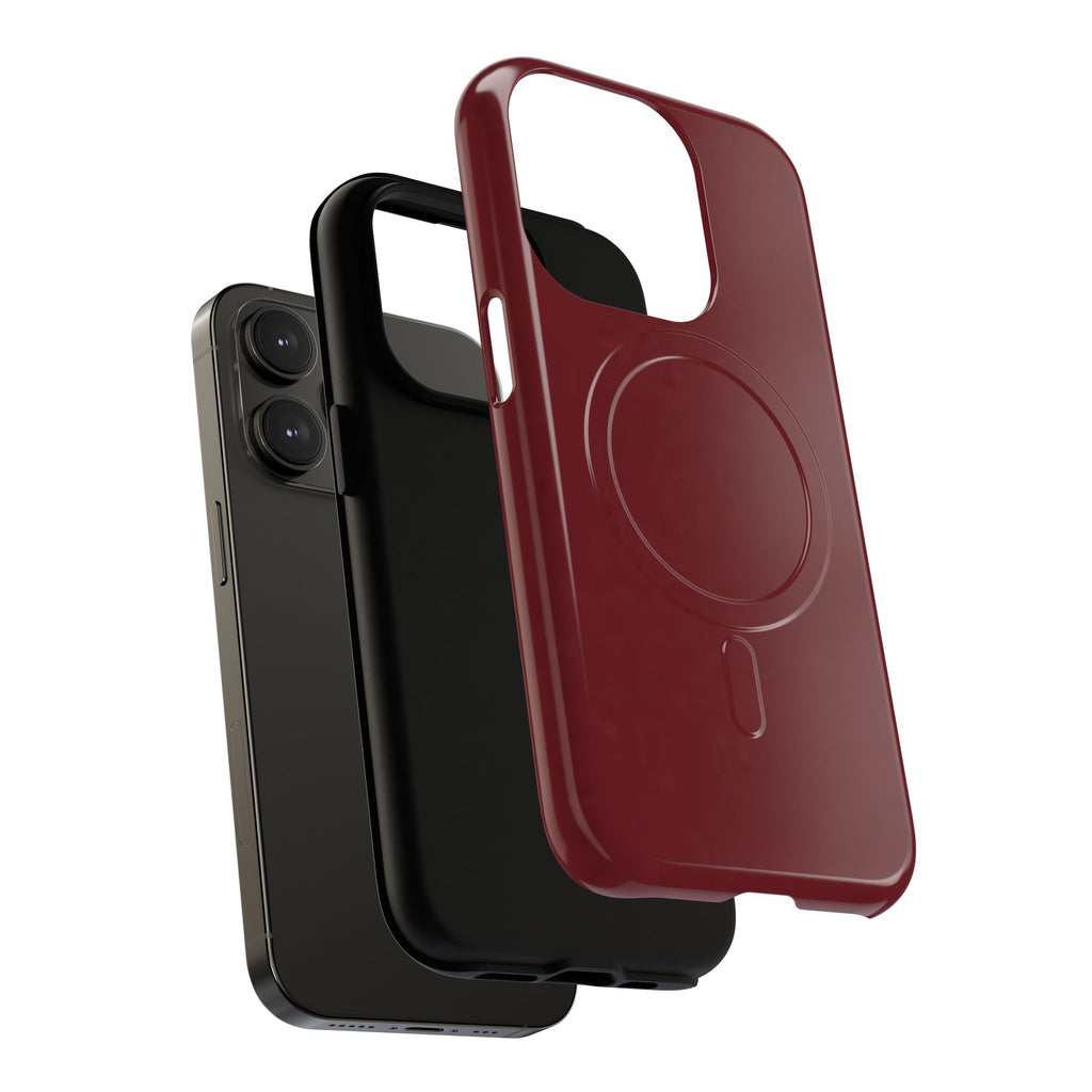 Dark Cherry MagSafe Protective Phone Case