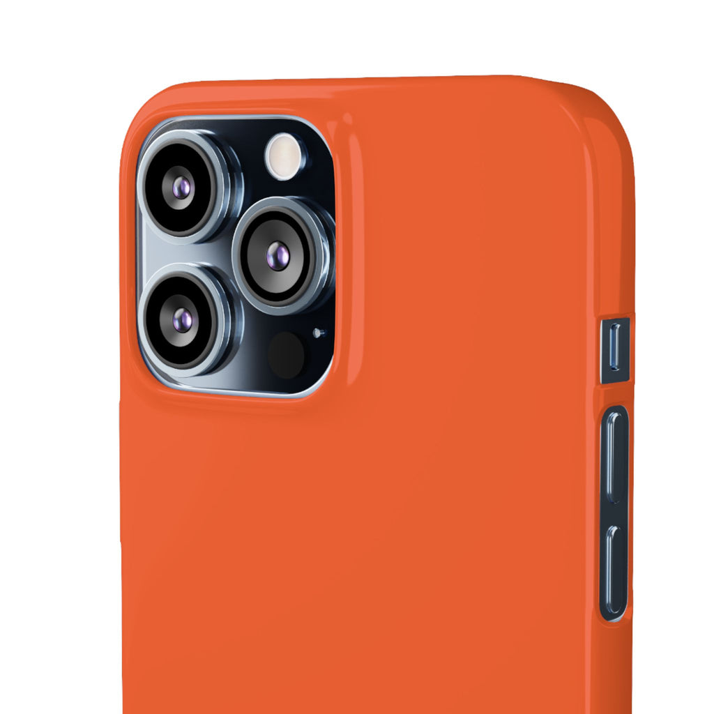 Orange Snap Phone Case