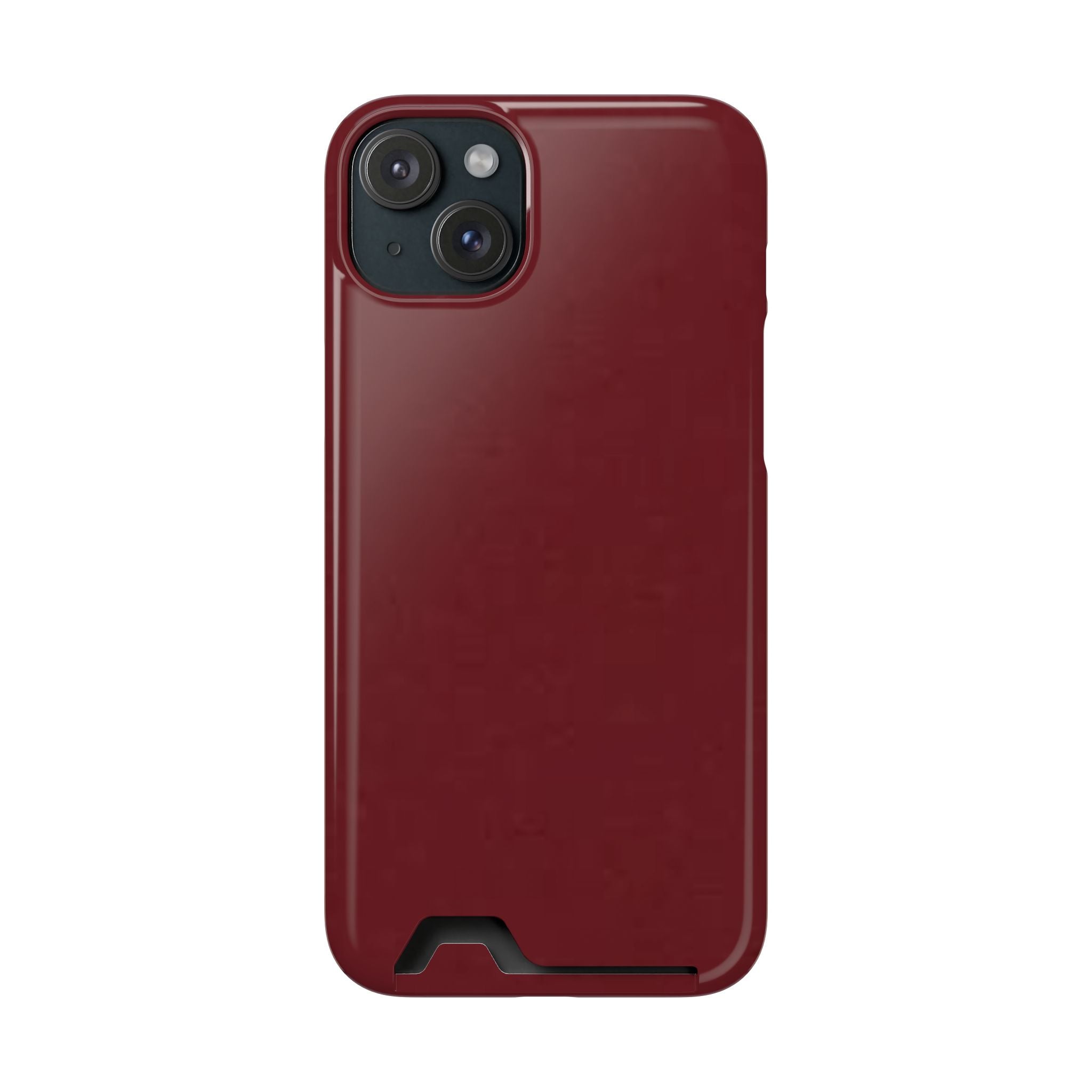 Dark Cherry Card Holder Phone Case