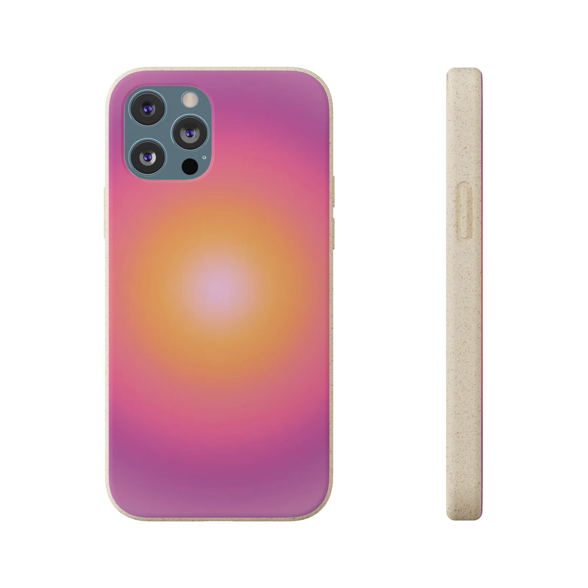 Sunset Glow Biodegradable Phone Case -  Eco-Friendly Cover