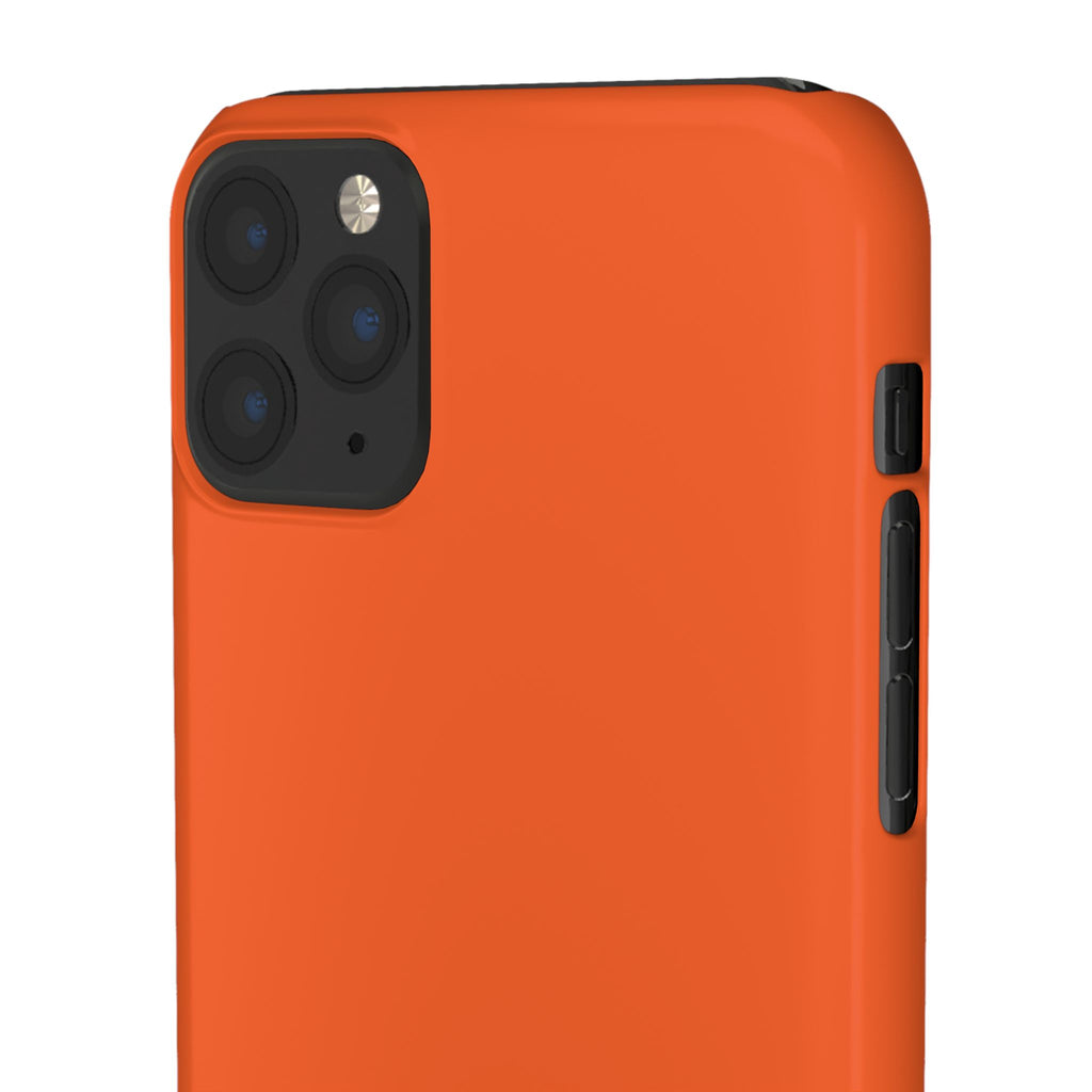 Orange Snap Phone Case