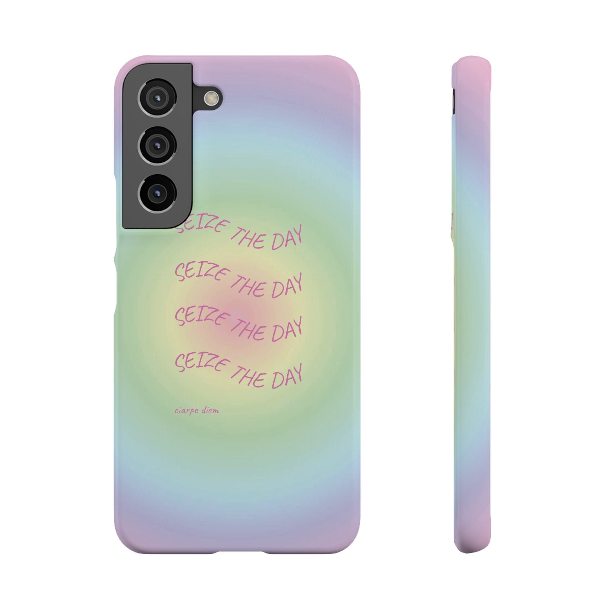 Carpe Diem Bermuda Halo Gradient Snap Phone Case