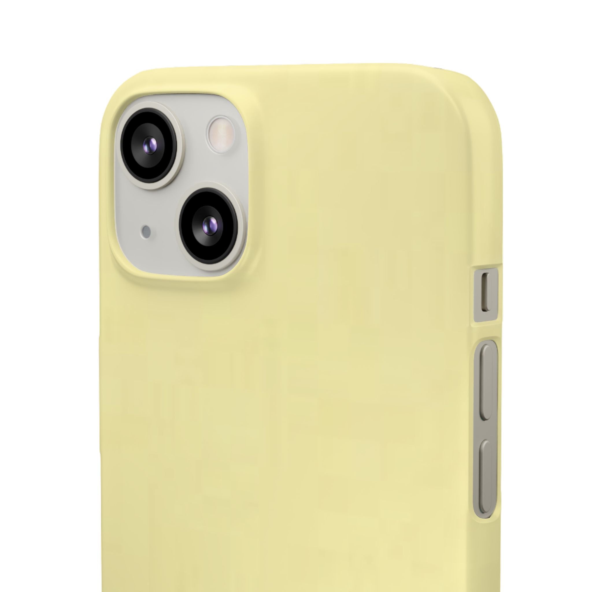 Pale Yellow Snap Phone Case