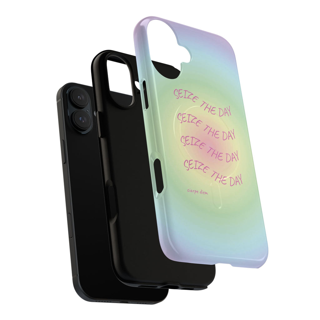 Bermuda Halo Seize The Day Gradient MagSafe Protective Phone Case