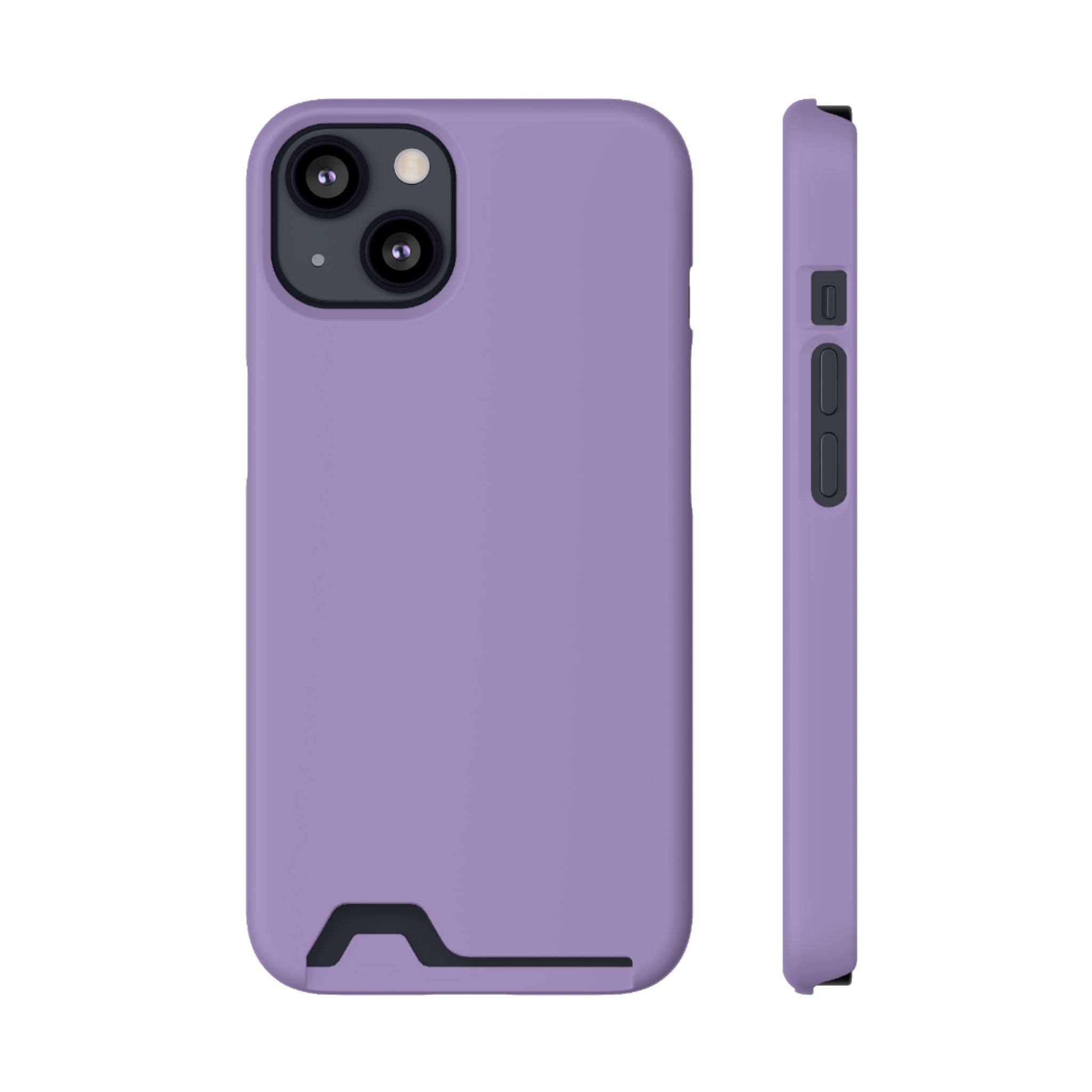 Lilac Card Holder Phone Case