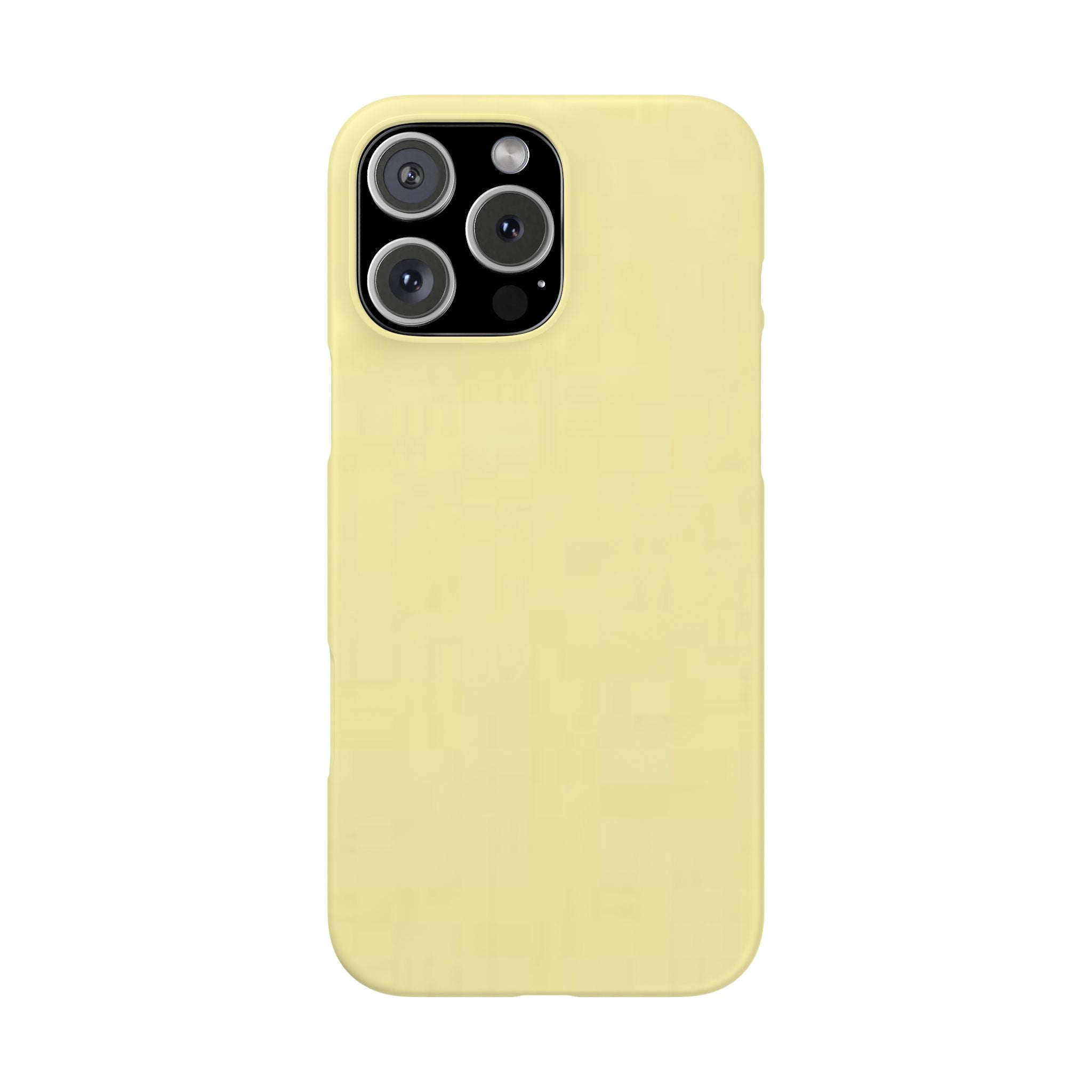 Pale Yellow Snap Phone Case