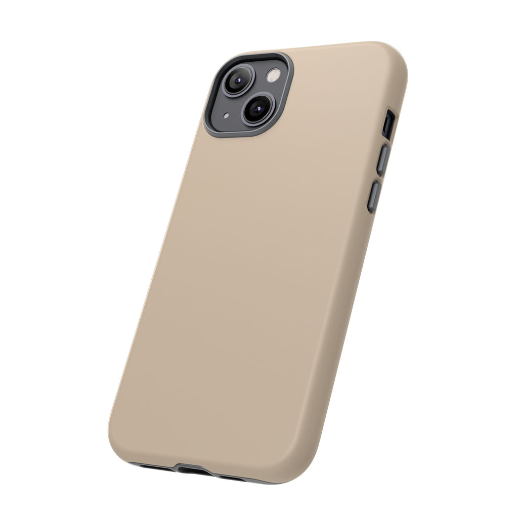 Beige Protective Phone Case