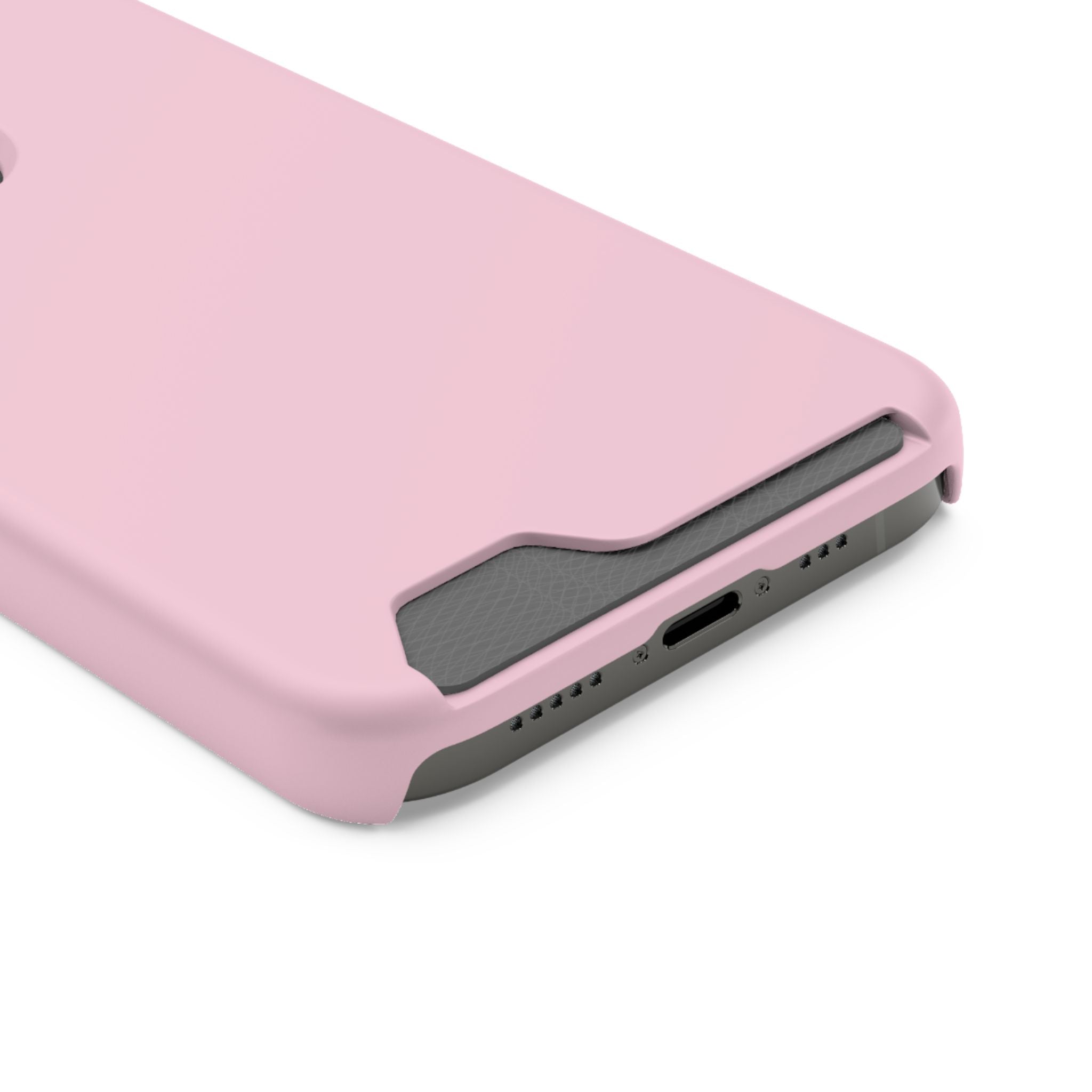 Pale Pink Card-Holder Phone Case