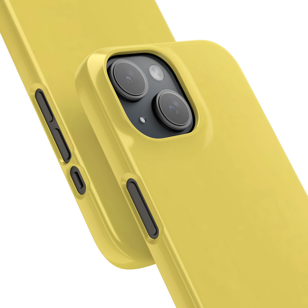 Yellow Snap Phone Case
