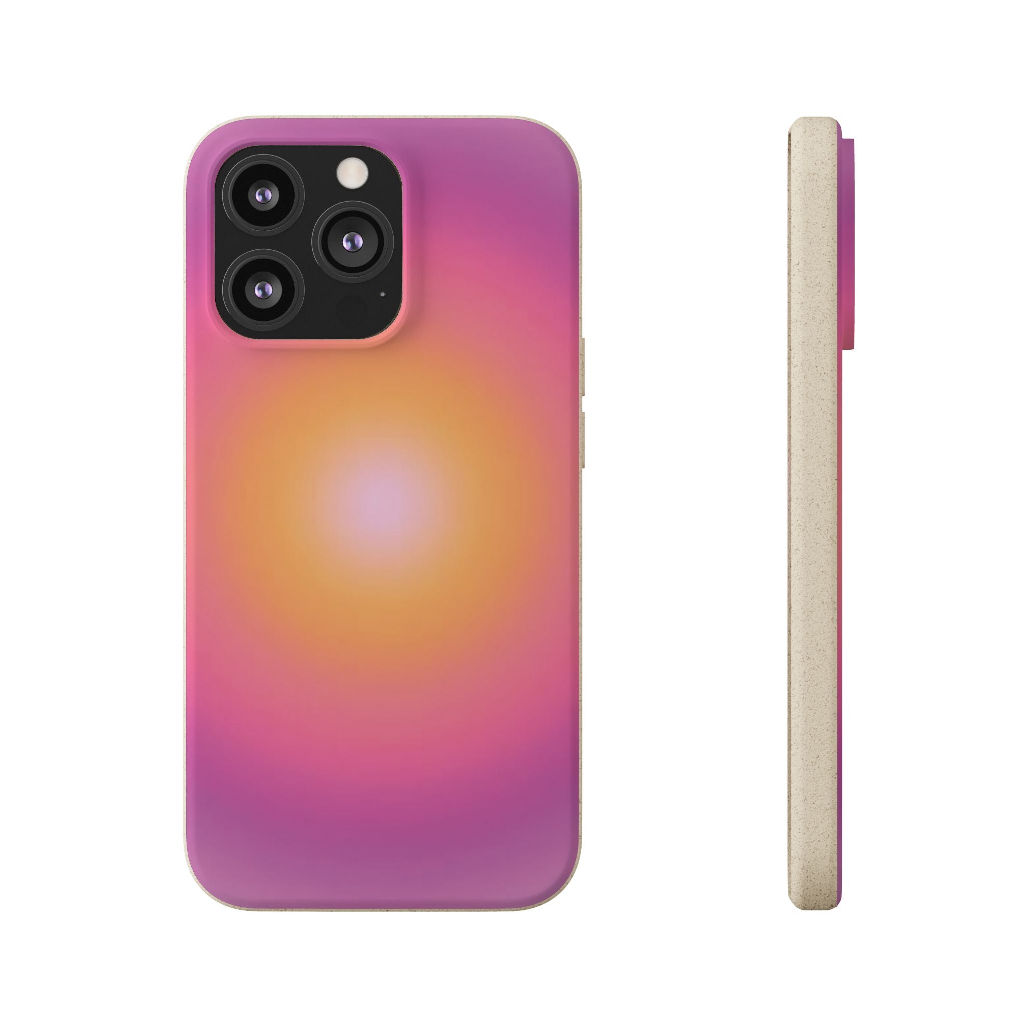 Sunset Glow Biodegradable Phone Case -  Eco-Friendly Cover
