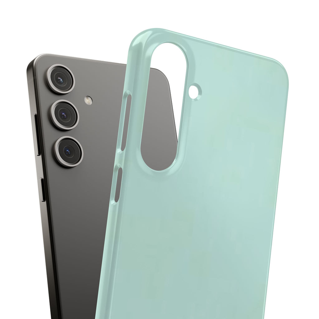 Light Mint Snap Phone Case